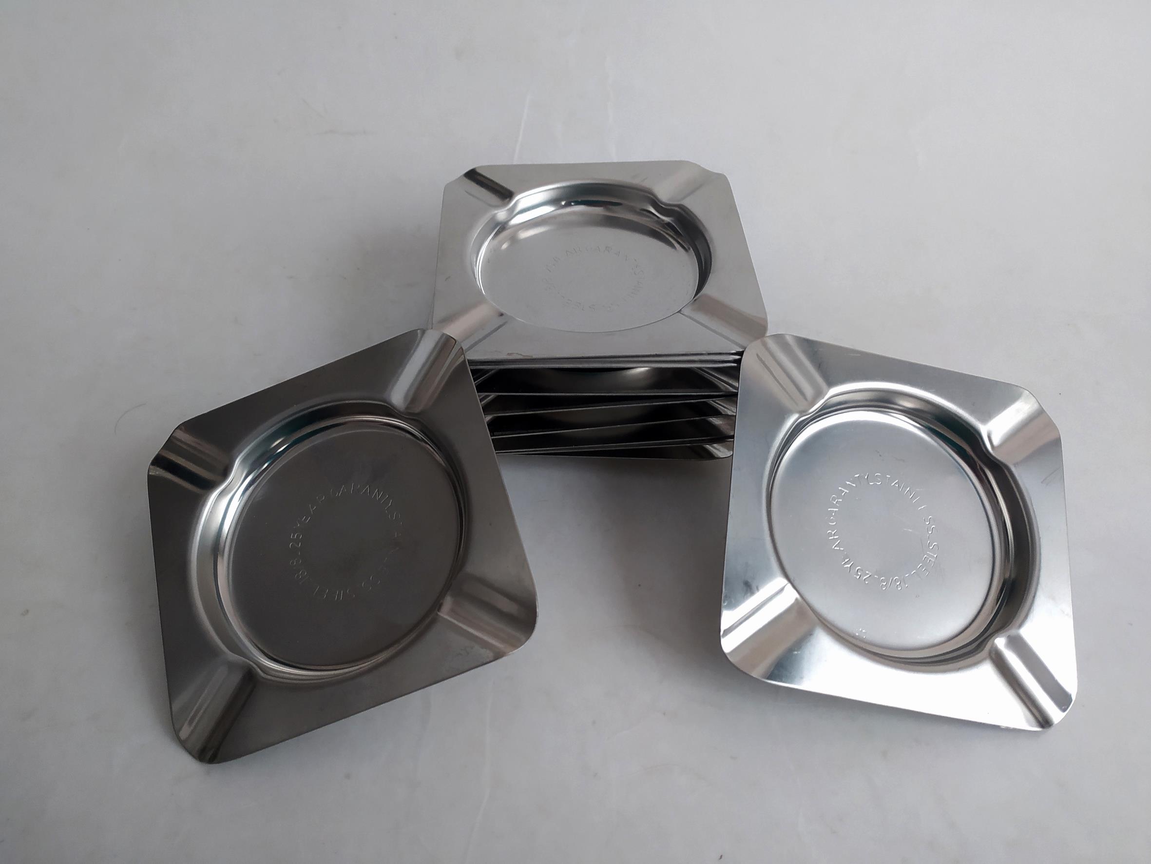زیر سیگاری استیل نو قدیمی STEEL 18.8