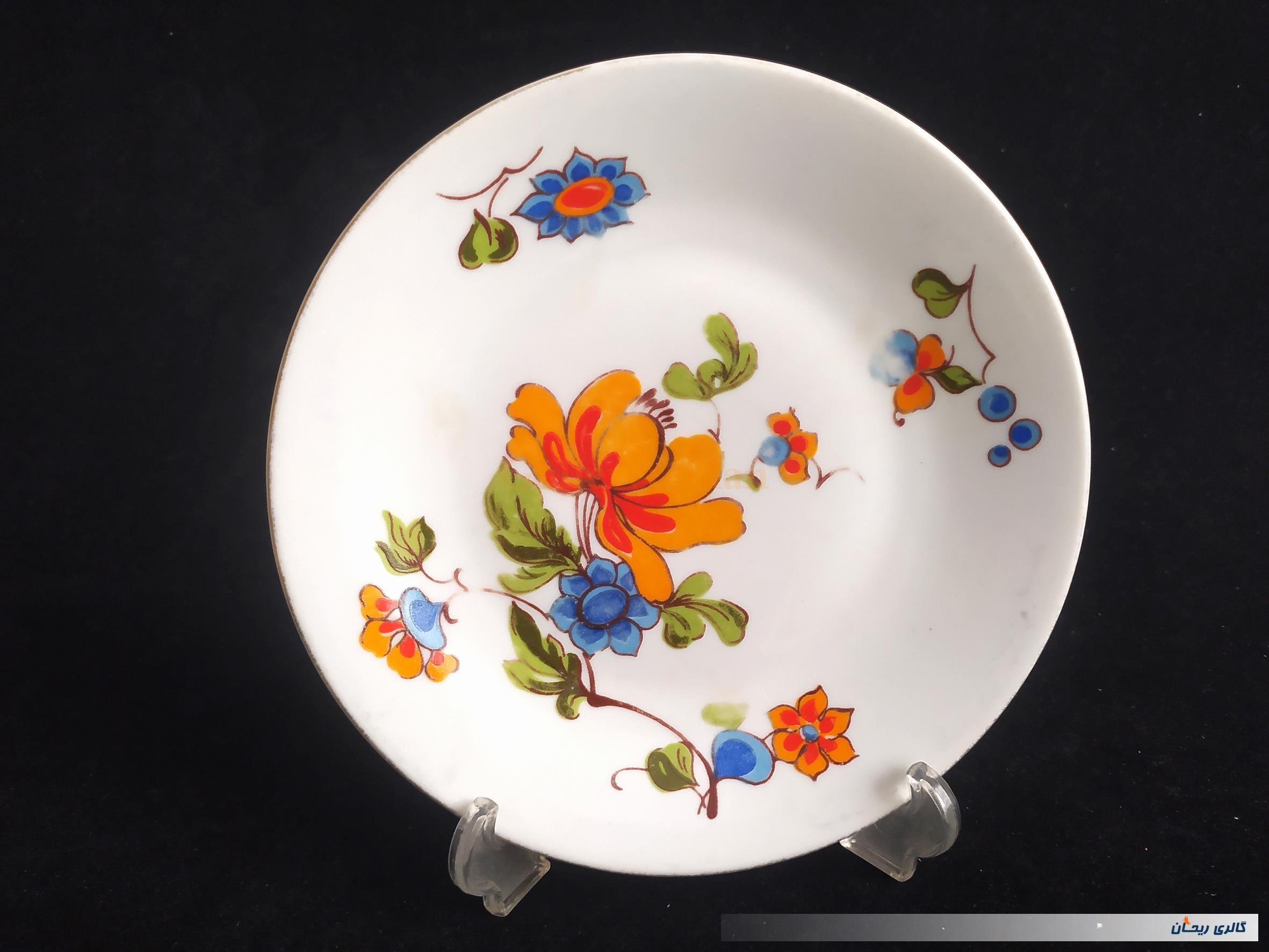 دیوارکوب کمیاب گل رنگی ساخت بلغارستان