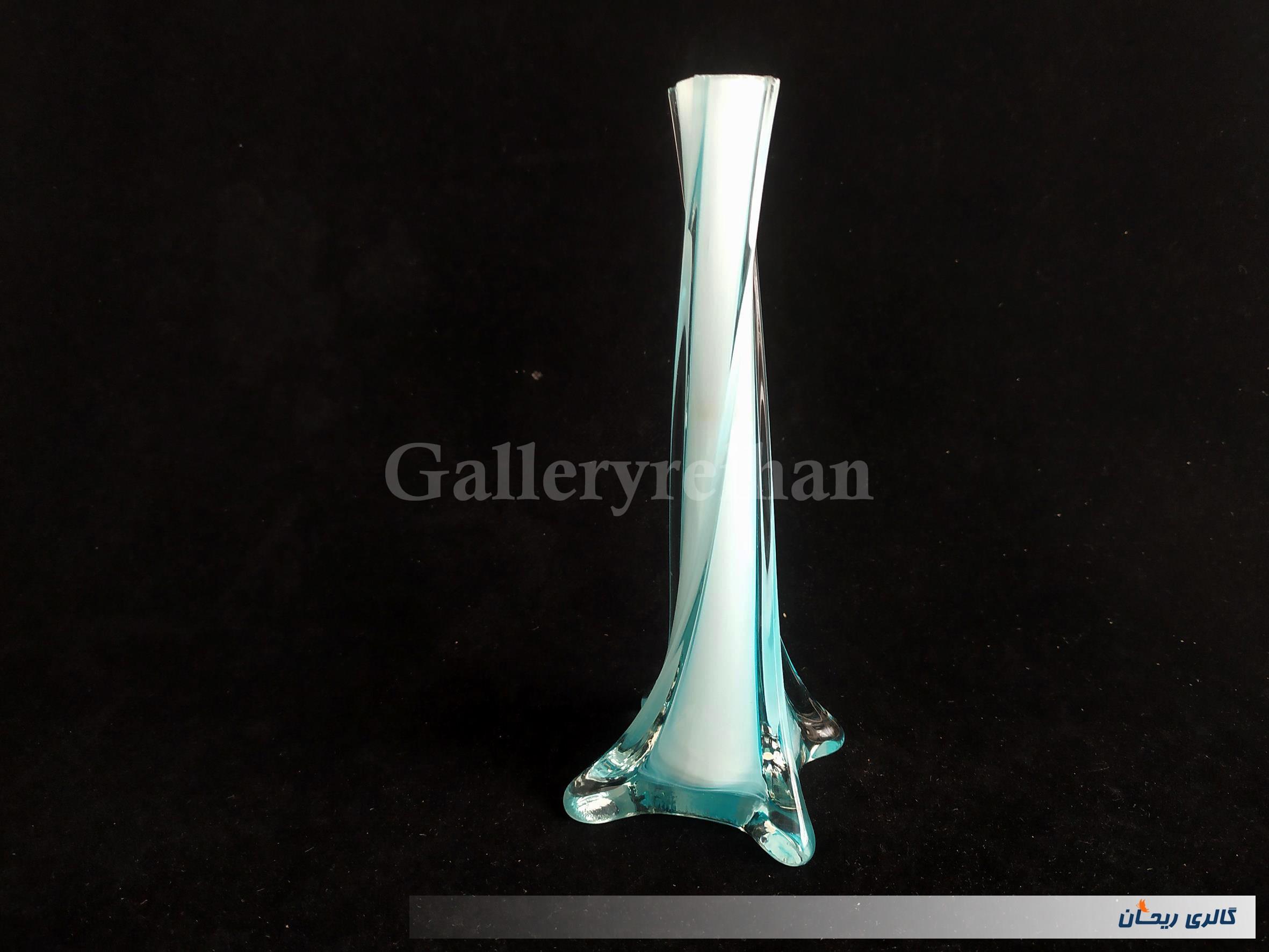 گلدان دوپوست دست ساز قدیمی