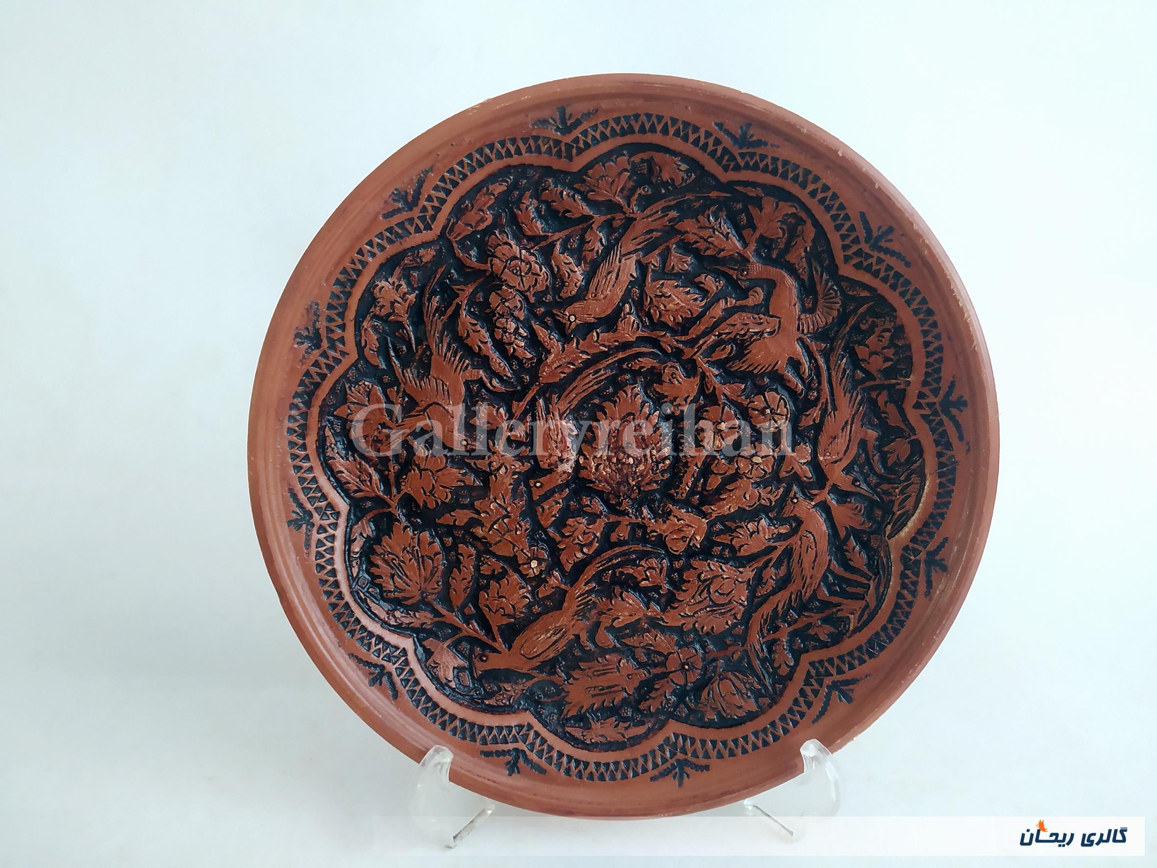 دیوارکوب طرح قلمزنی پلاستیکی قدیمی