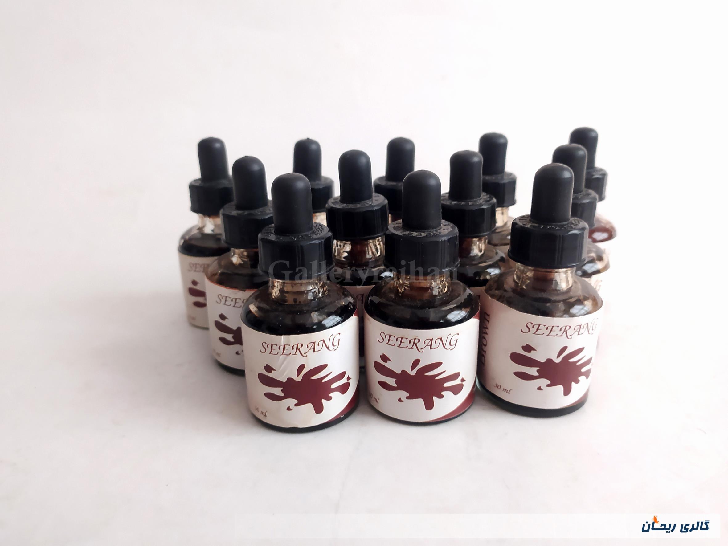 1عدد رنگ اکولین قهوه ای مارک سیرنگ 30ml