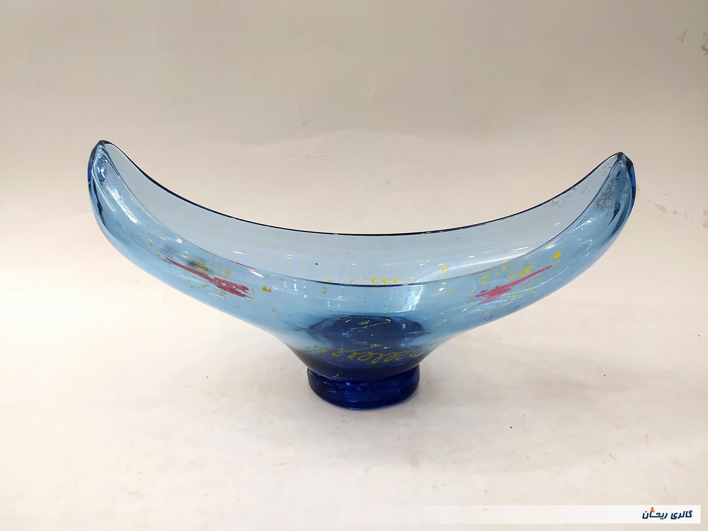 کشکول قدیمی قایقی شکلات یا آجیل خوری 