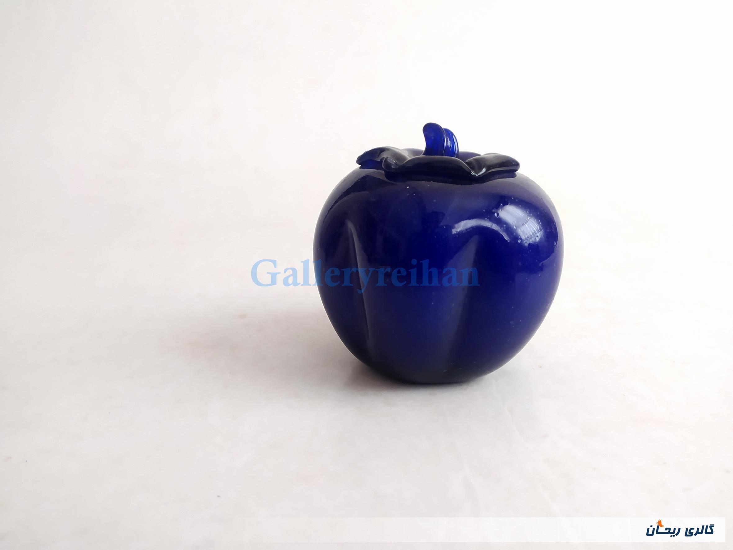 فلفل دلمه شیشه ای دست ساز قدیمی کمیاب 