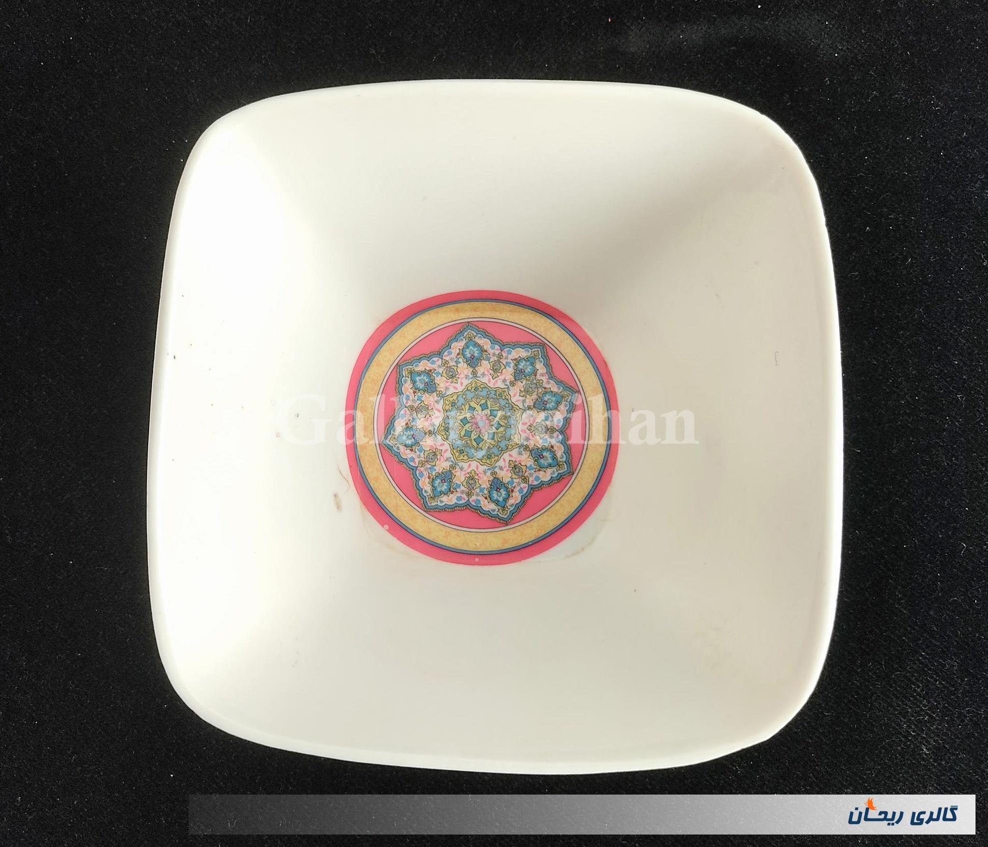 کاسه ملامین قدیمی طرح زیبا 