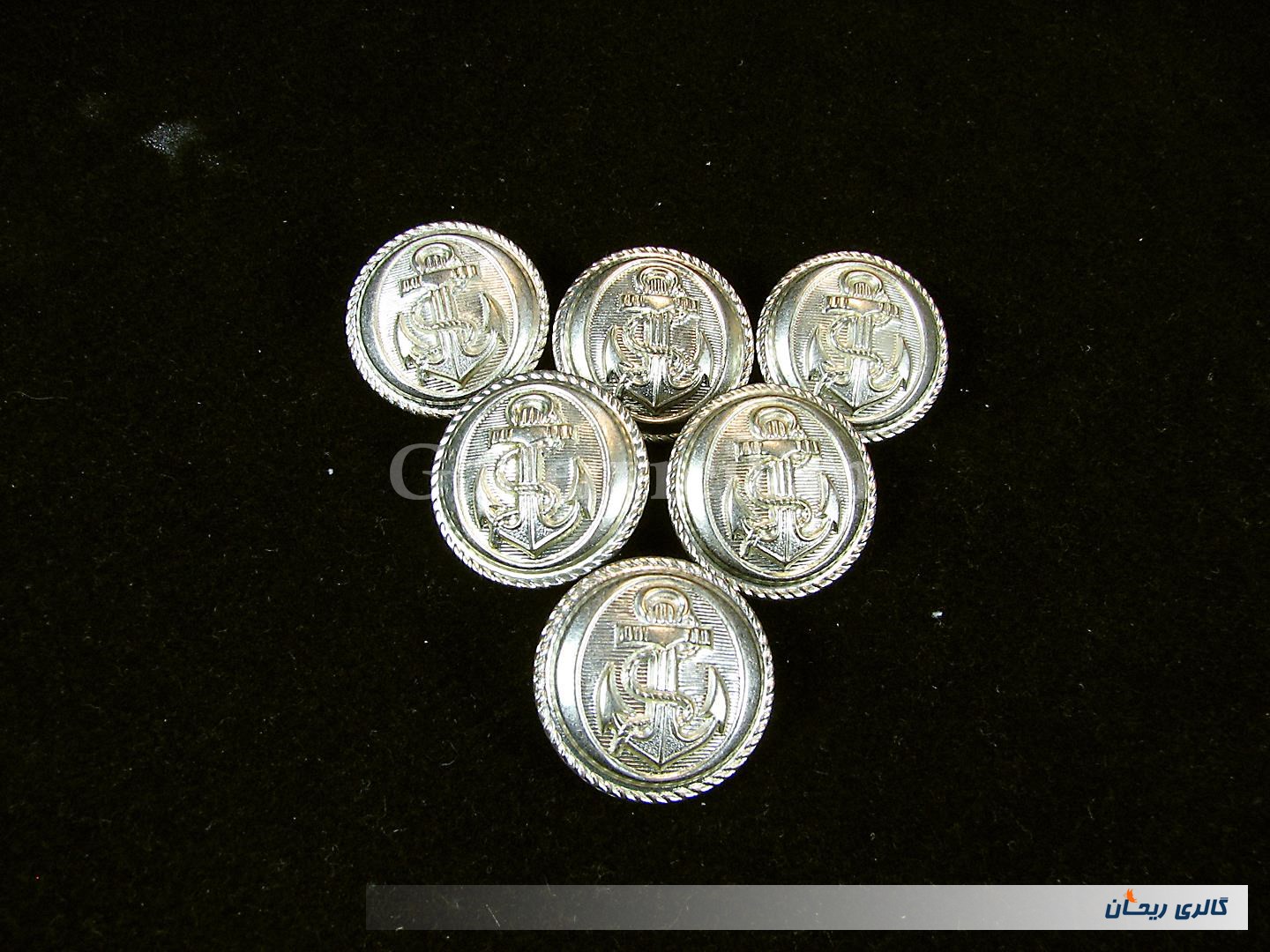 4عدد دکمه کلکسیونی سبک وزن نیروی دریایی 