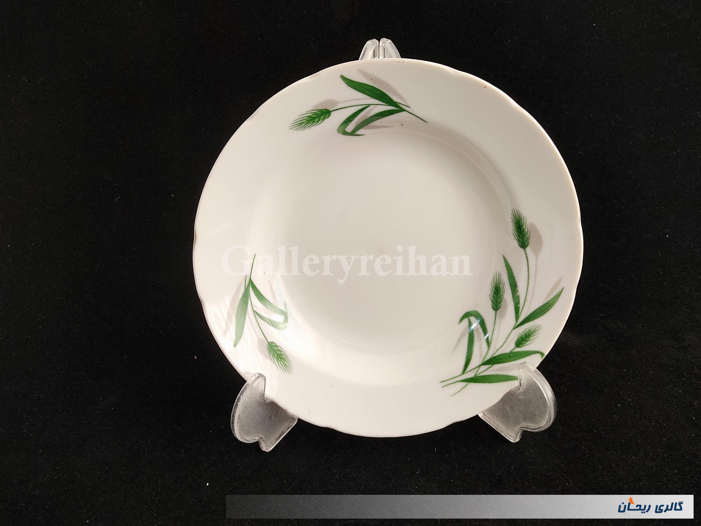 دیوارکوب چینی قدیمی طرح گل گندمی 