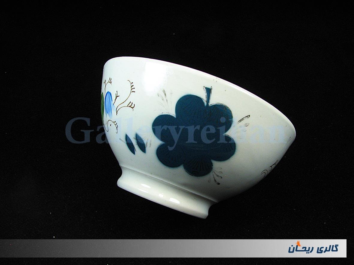 کاسه چینی روسی قدیمی طرح انگوری کاردست