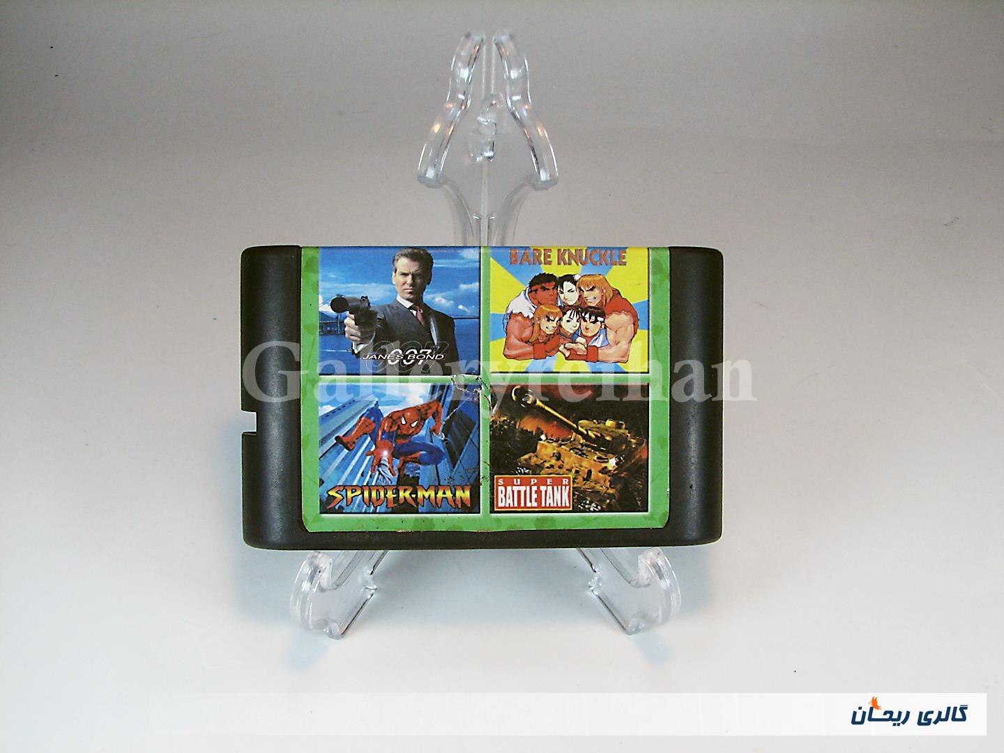 کارتریج بازی کنسول سگا SEGA قدیمی 4 لبه 