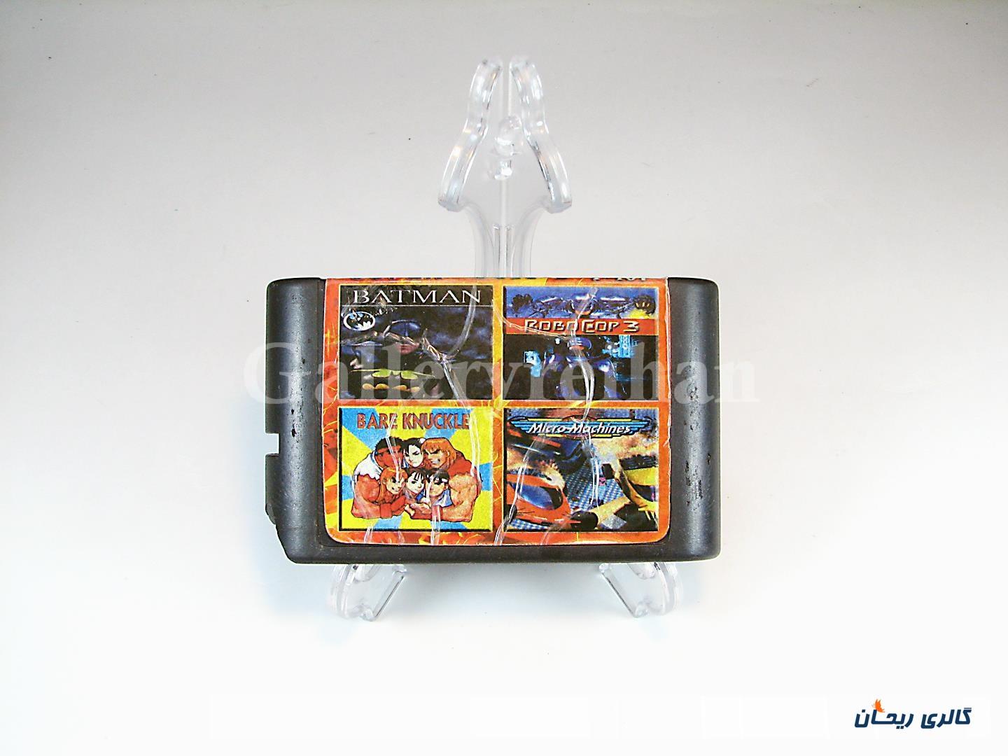 کارتریج بازی کنسول سگا SEGA قدیمی 4 لبه 