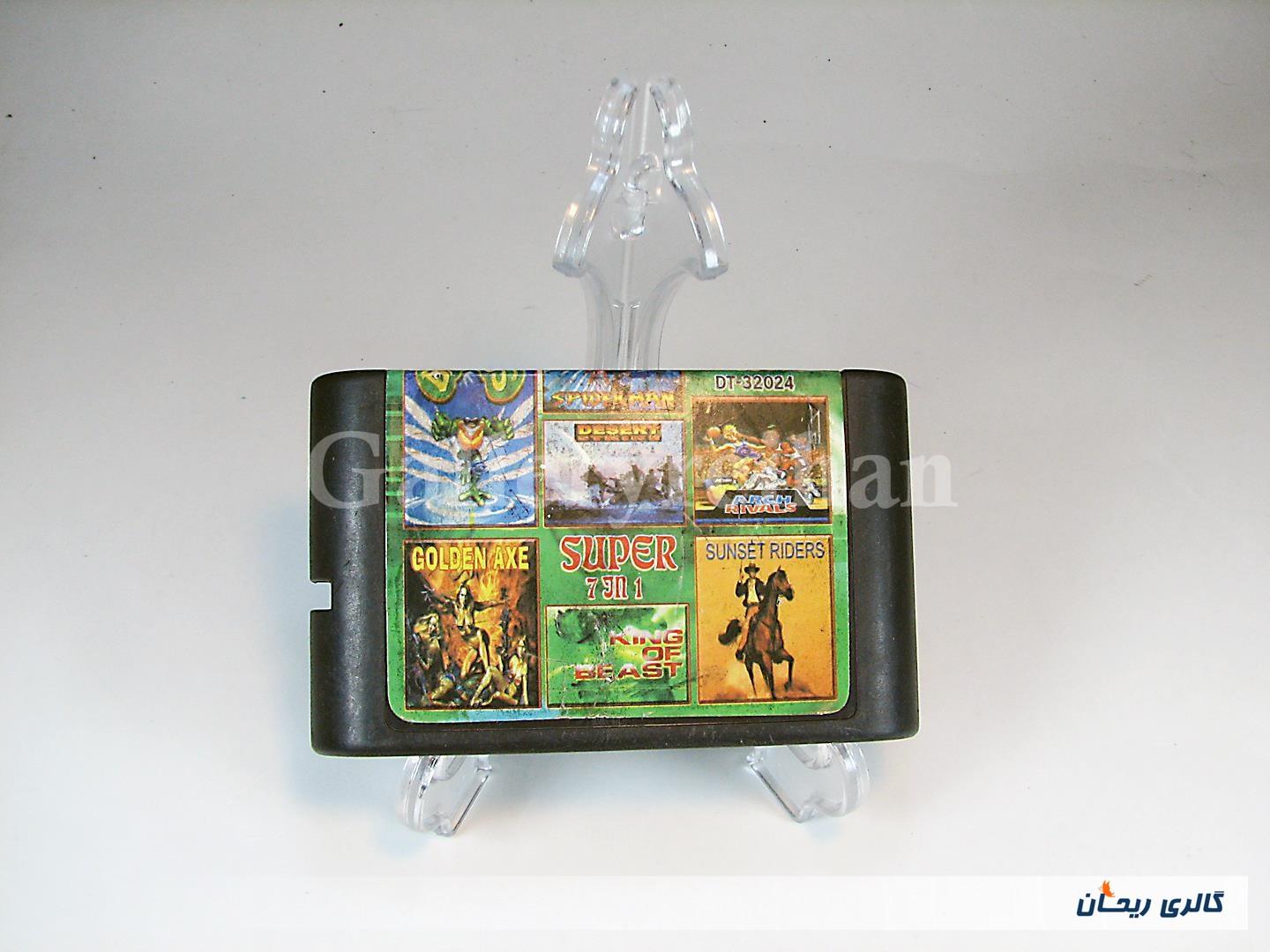 کارتریج بازی کنسول سگا SEGA قدیمی 6 لبه 