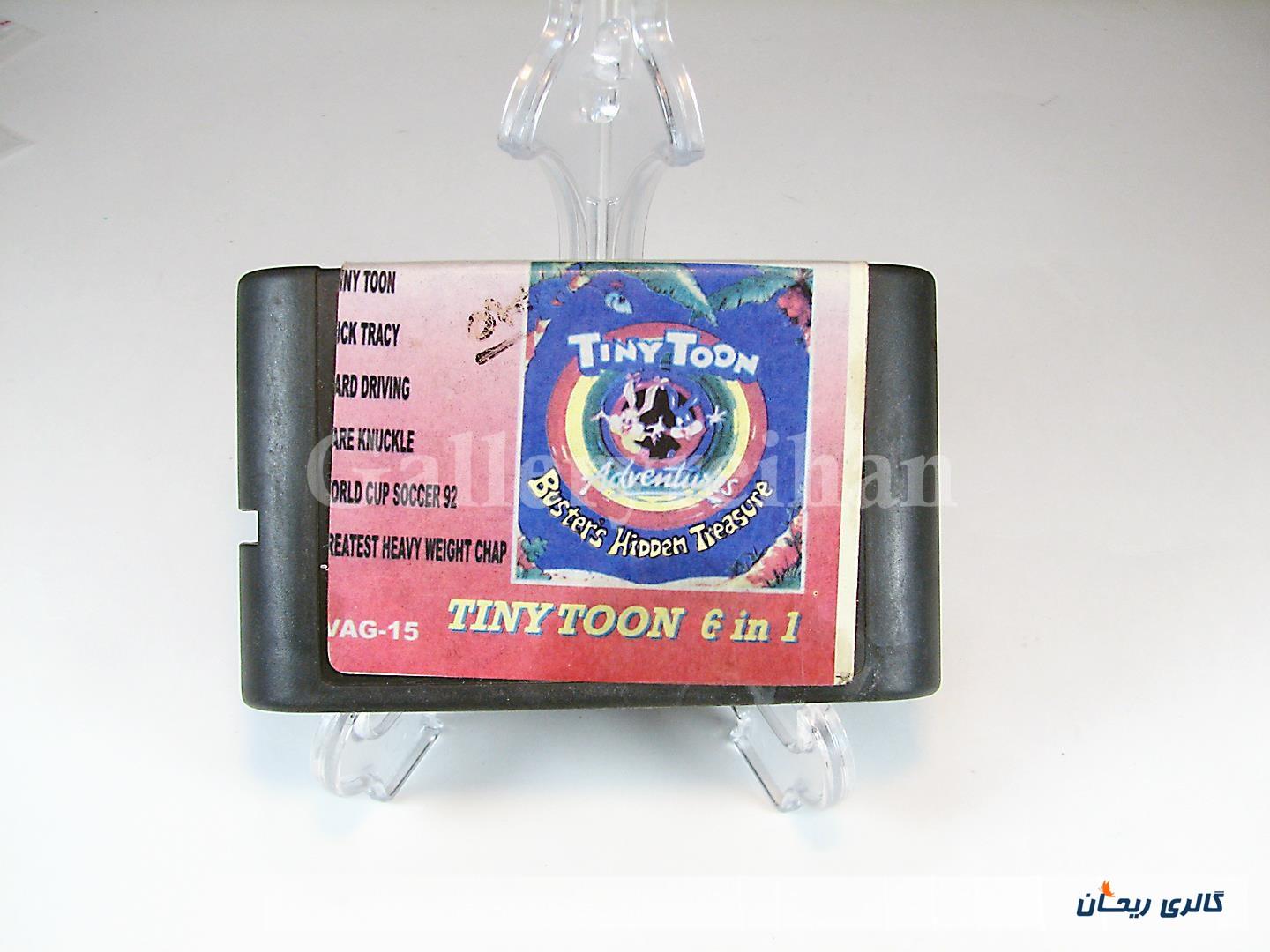 کارتریج بازی کنسول سگا SEGA قدیمی 6 لبه 