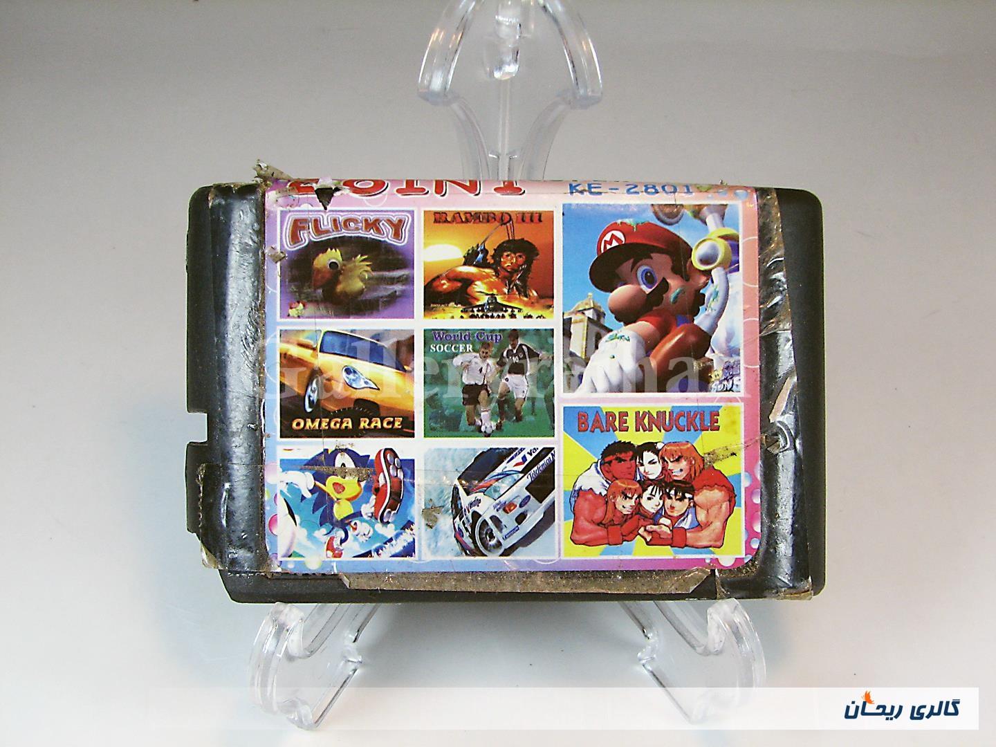 کارتریج بازی کنسول سگا SEGA قدیمی 8 لبه 