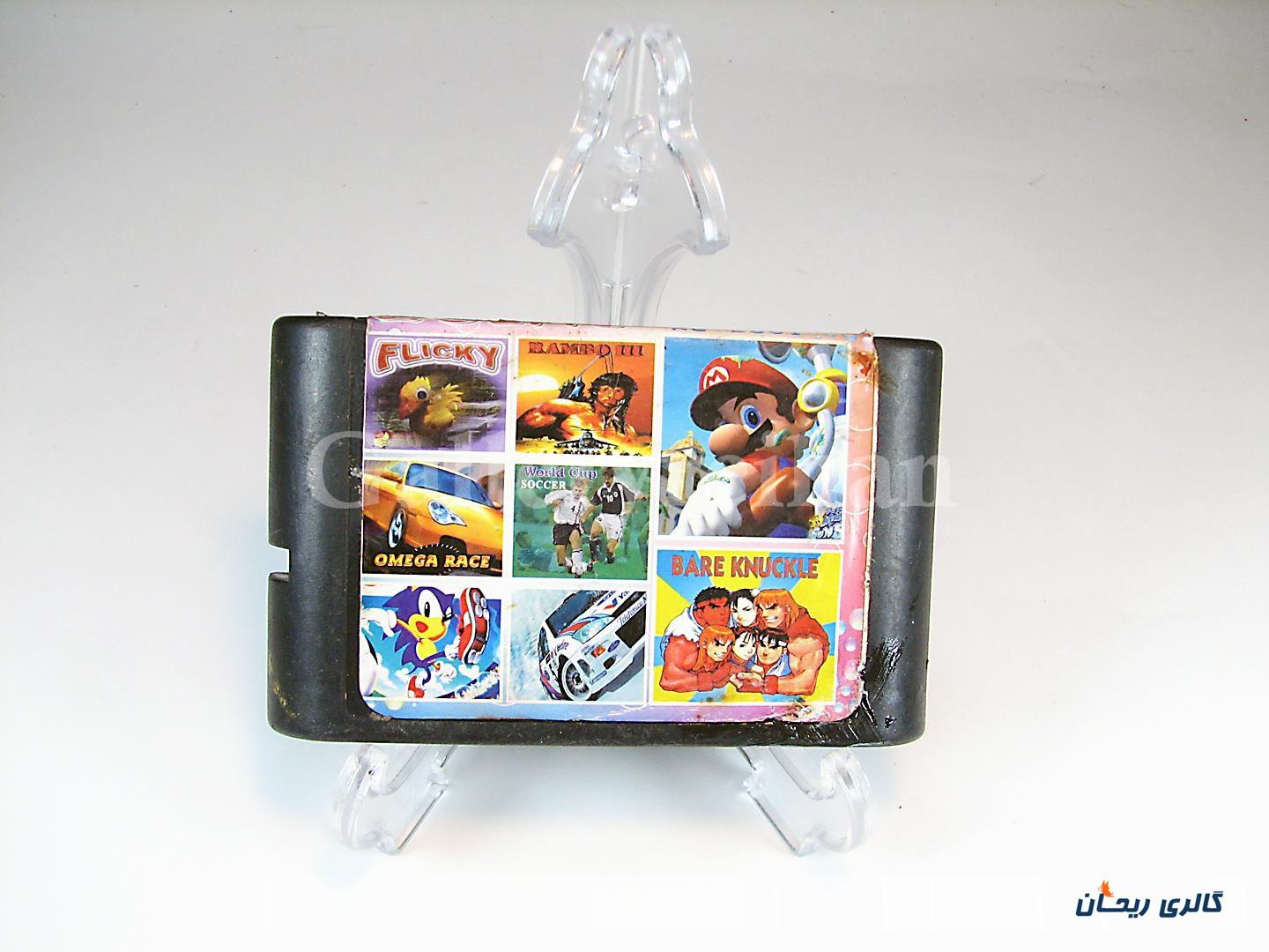 کارتریج بازی کنسول سگا SEGA قدیمی 8 لبه 