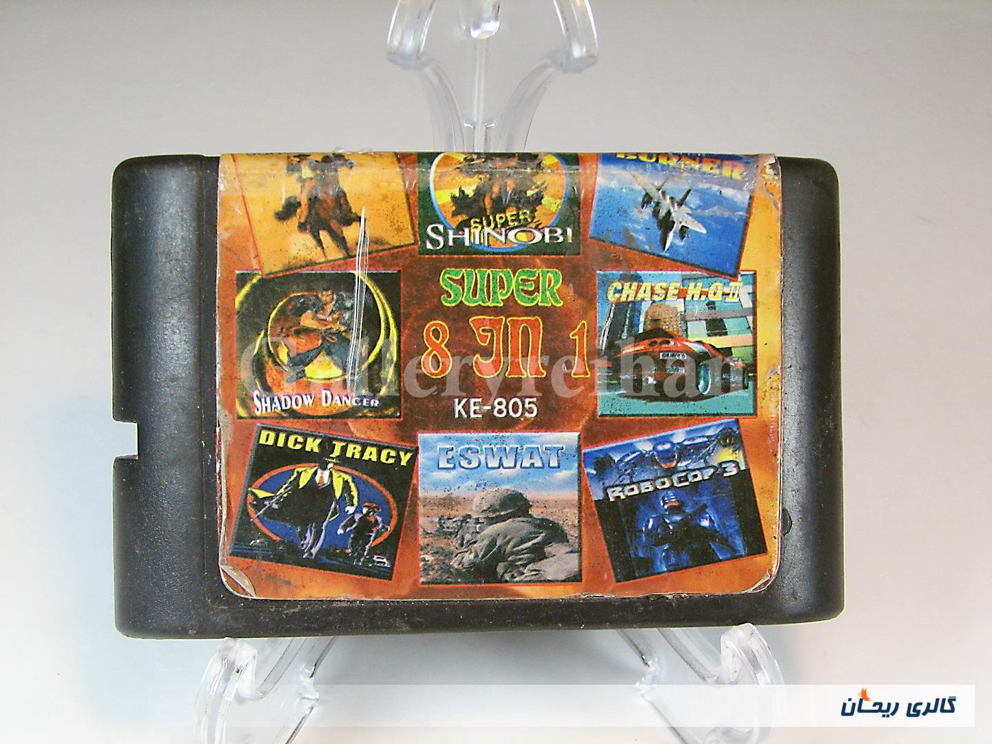 کارتریج بازی کنسول سگا SEGA قدیمی 8 لبه 