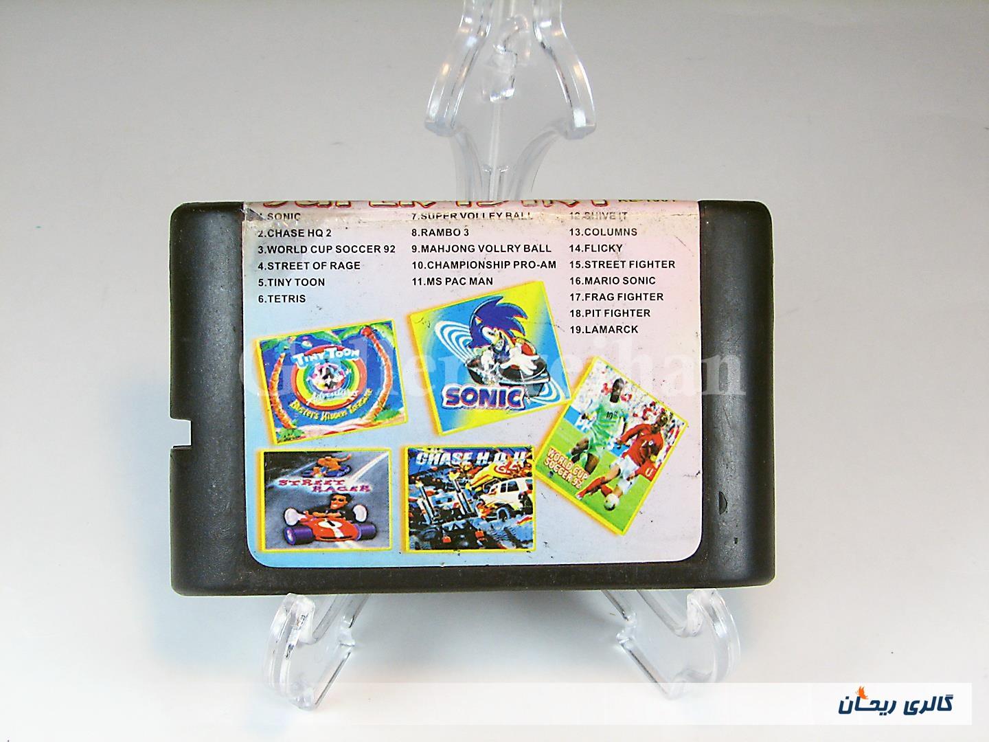 کارتریج بازی کنسول سگا SEGA قدیمی 19 لبه