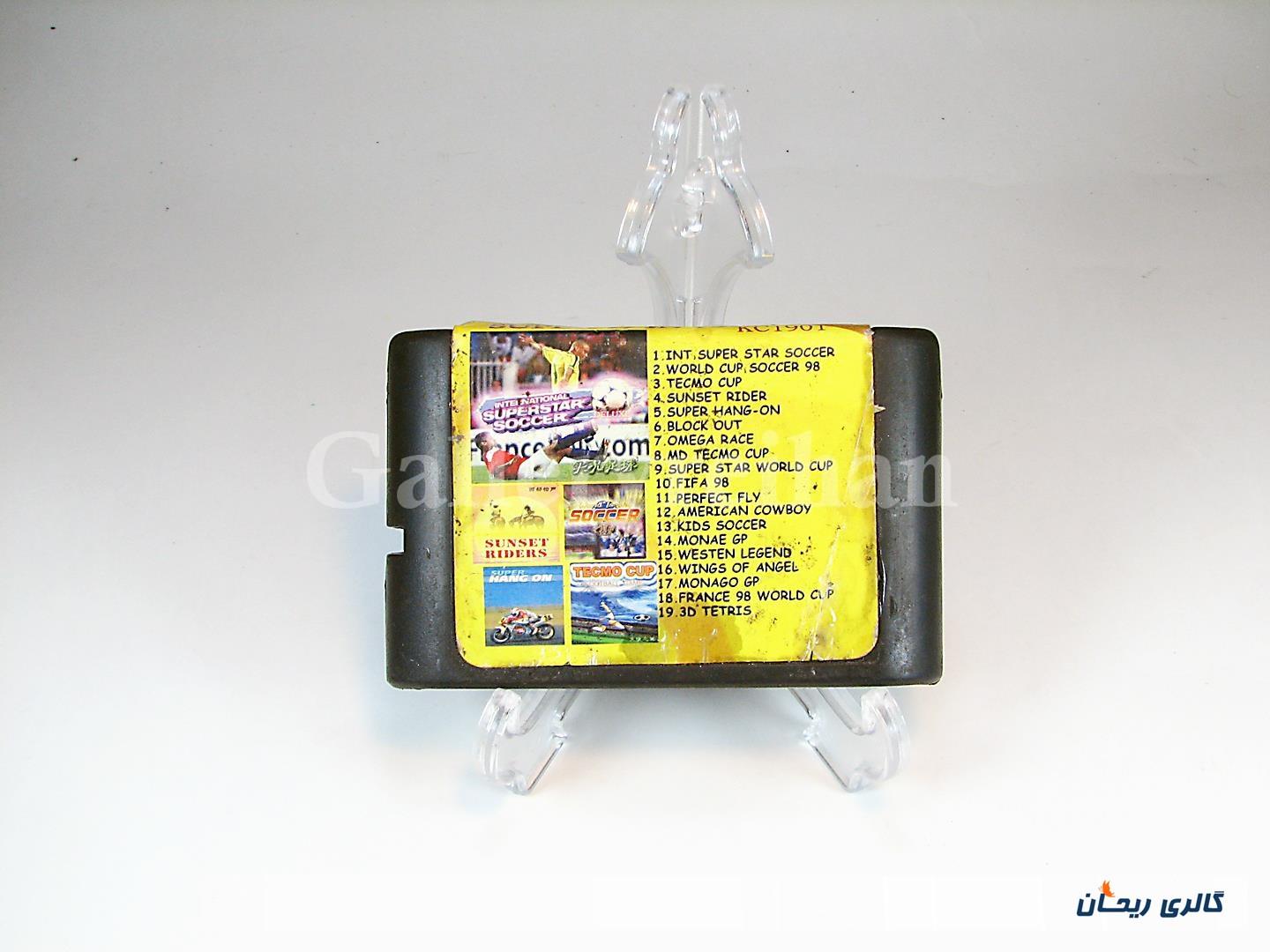 کارتریج بازی کنسول سگا SEGA قدیمی 19 لبه 