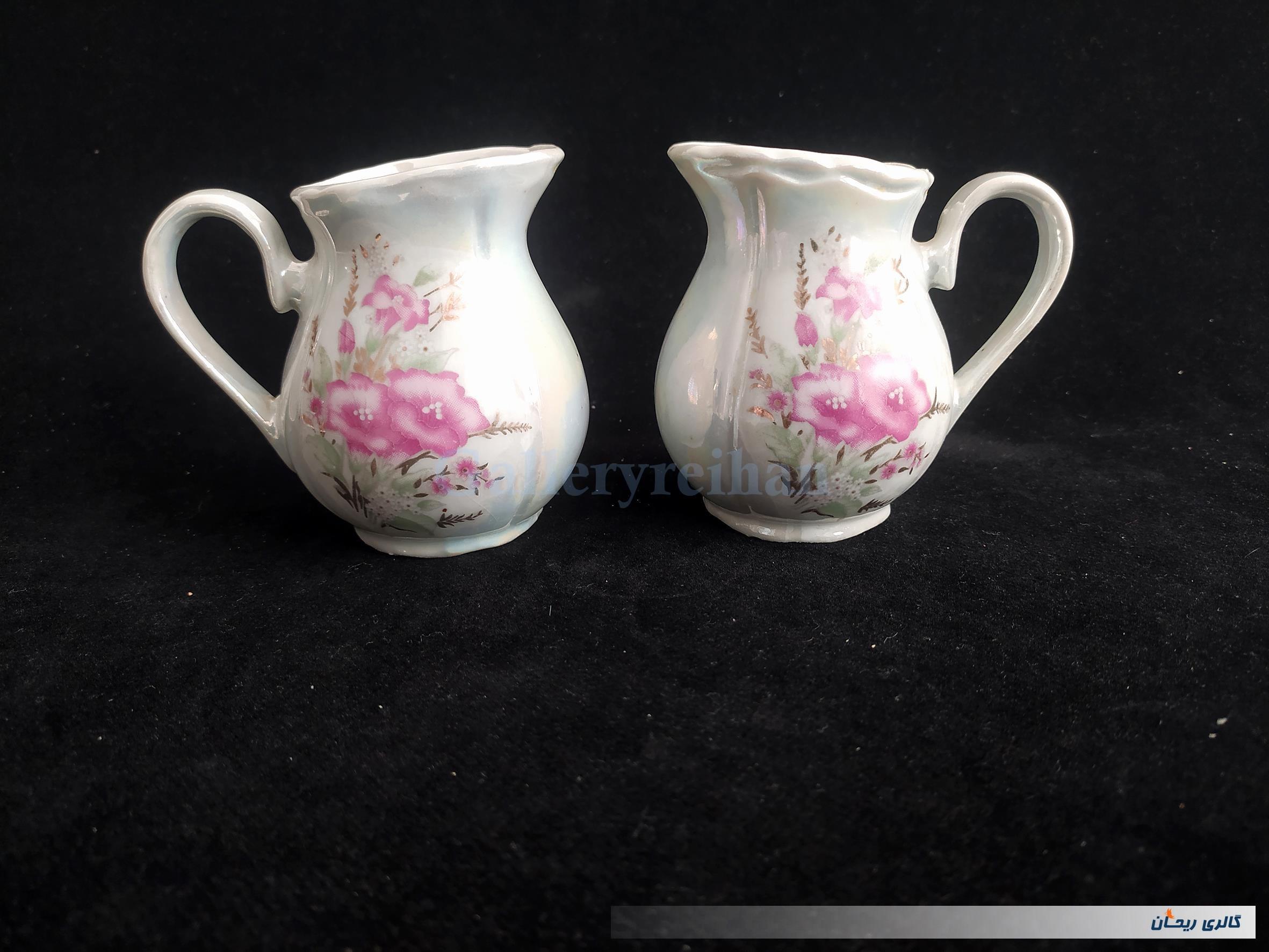 جفت سس خوری یا شکرپاش 7 رنگ طرح گل عروس