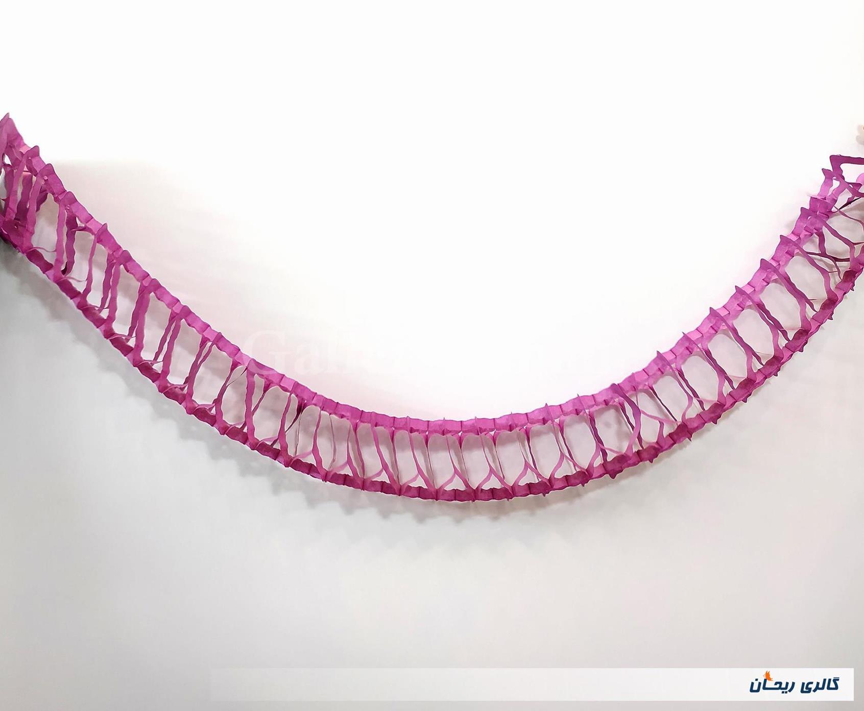 کاغذ کشی ریسه تزئین تولد نوستالژی دهه 60 