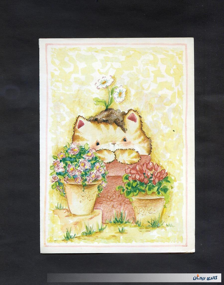 کارت پستال انتشارات وودفیلد چاپ انگلستان 