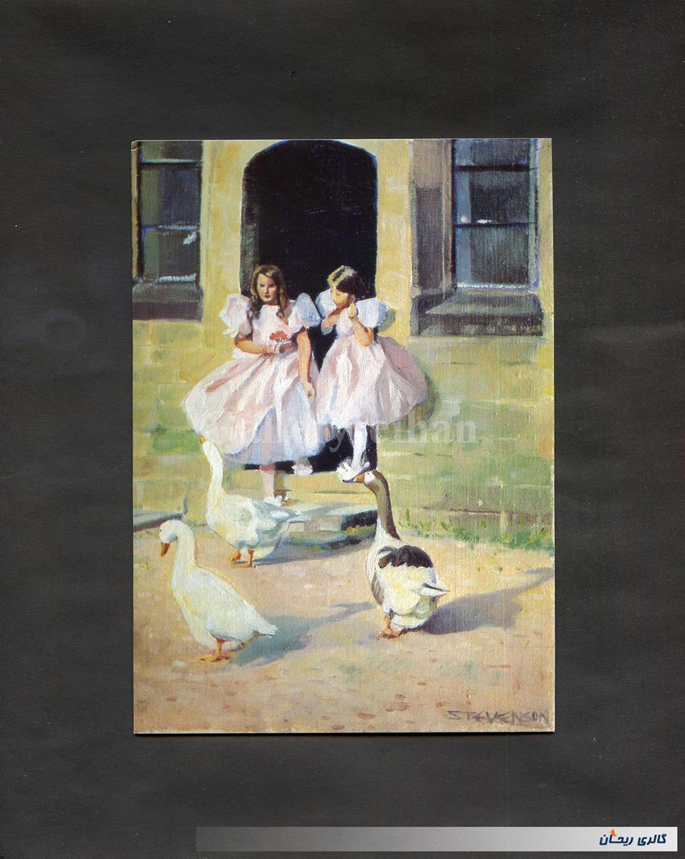 کارت پستال انتشارات وودفیلد چاپ انگلستان 