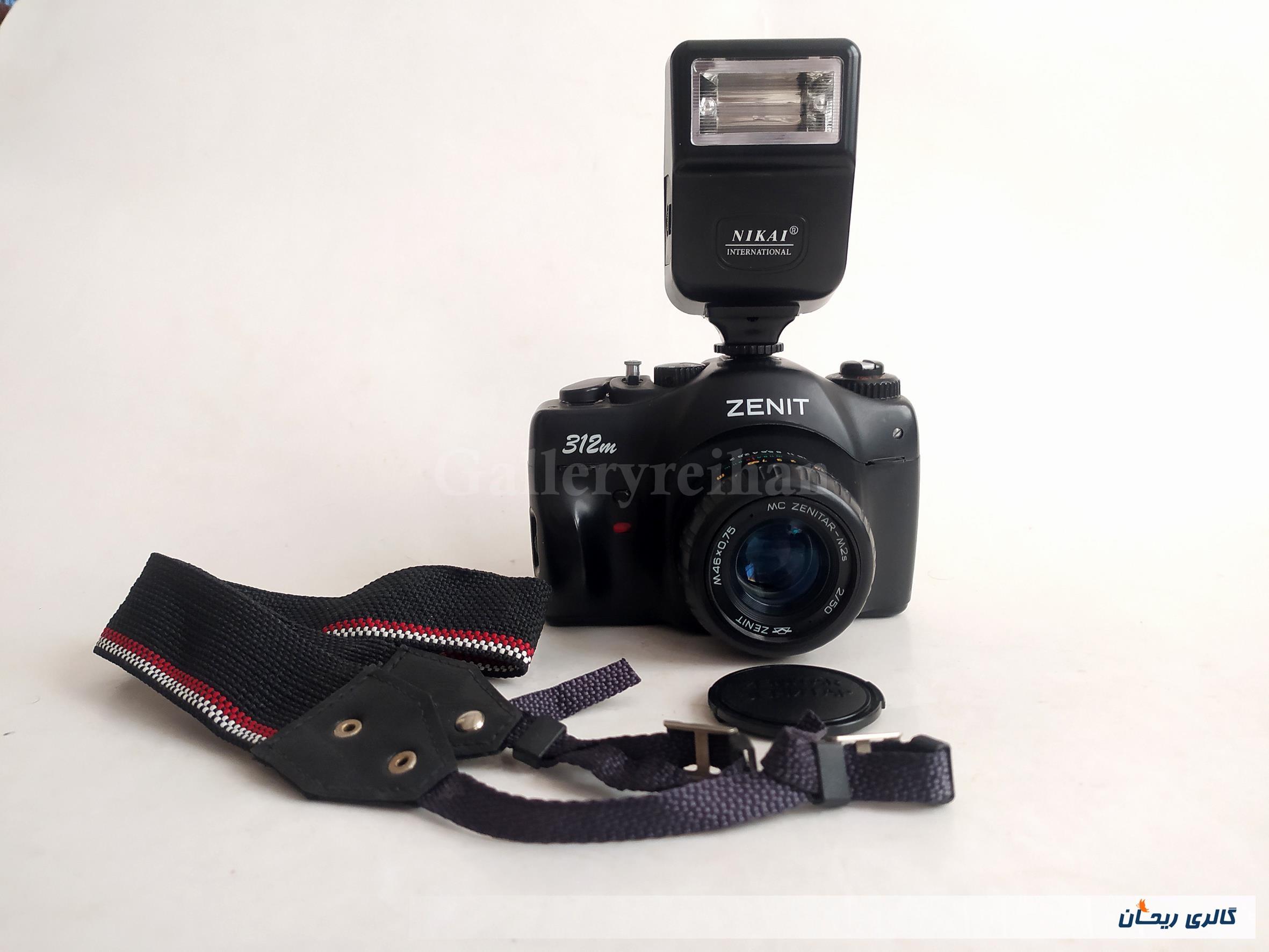 دوربین زنیط Zenit 312M همراه با فلاش 