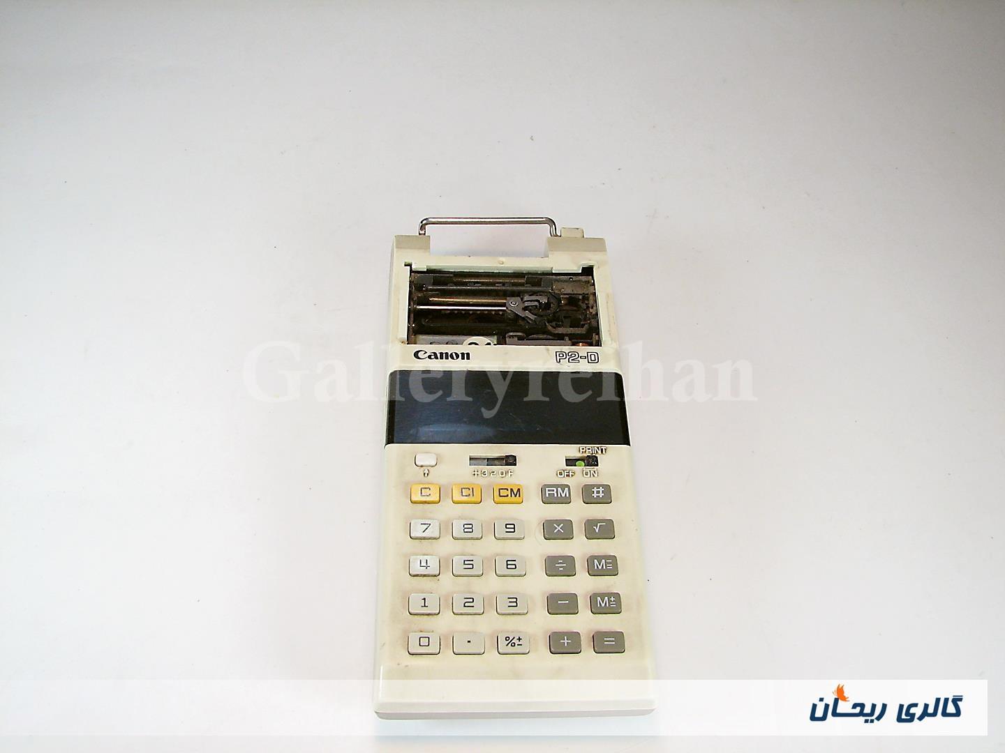 ماشین حساب کلکسیونی Canon P2-D ساخت ژاپن 