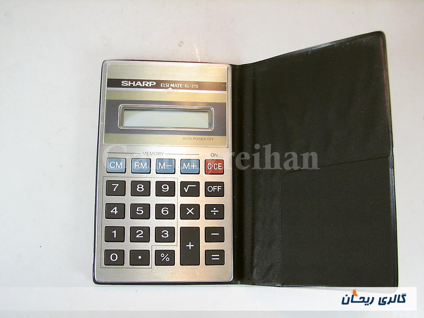 ماشین حساب کلکسیونی SHARP EL-373 تایلندی 