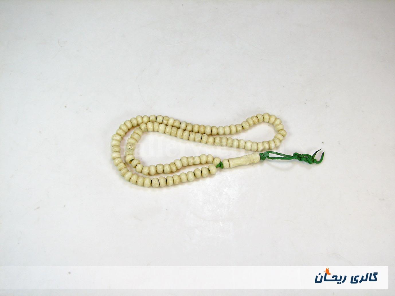 تسبیح کلکسیونی قدیمی دست ساز استخوان 