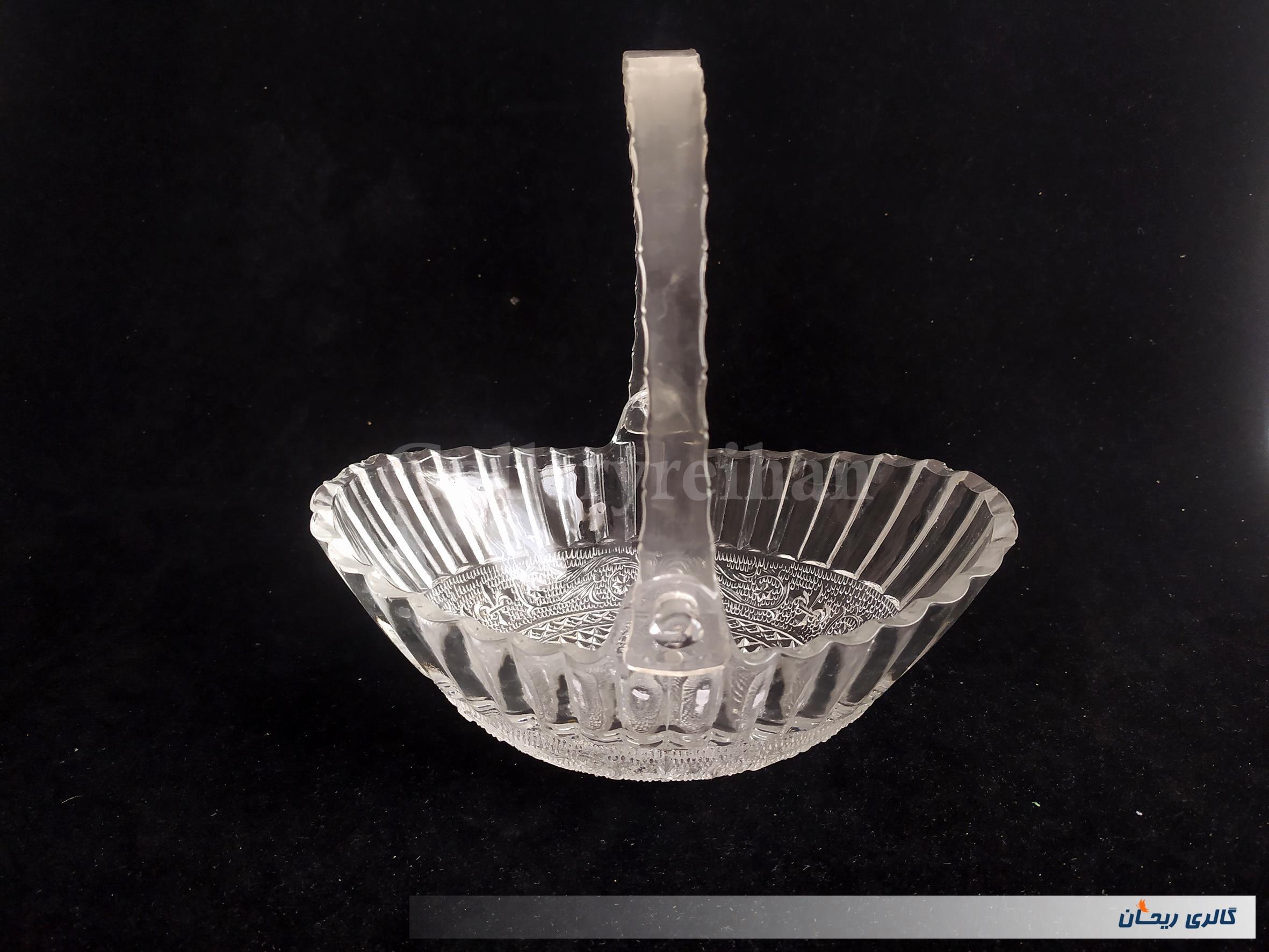 شکلات خوری طرح بهشتی قدیمی دسته دار