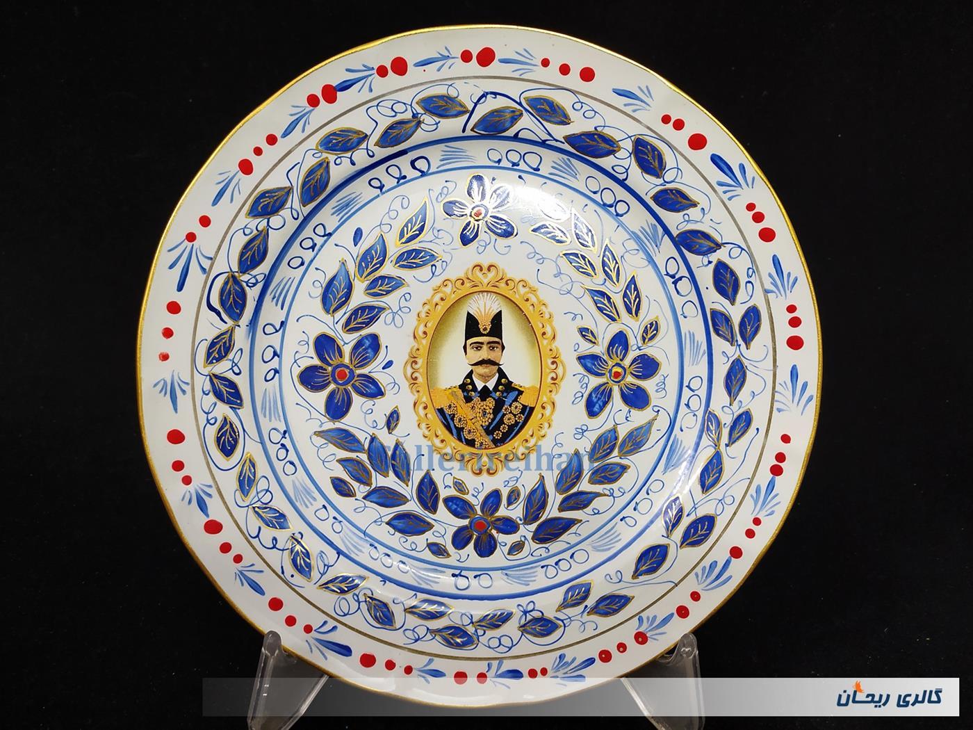 دیوارکوب قدیمی نقاشی کاردست قلم آبی جدید