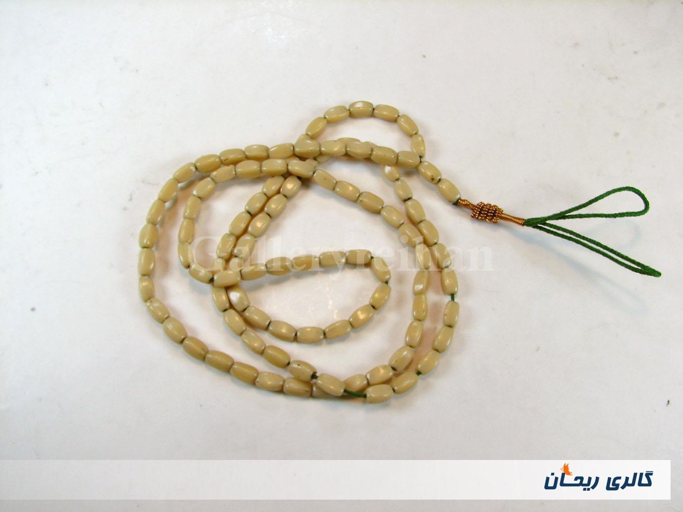 تسبیح کلکسیونی قدیمی احتملا سنگ 