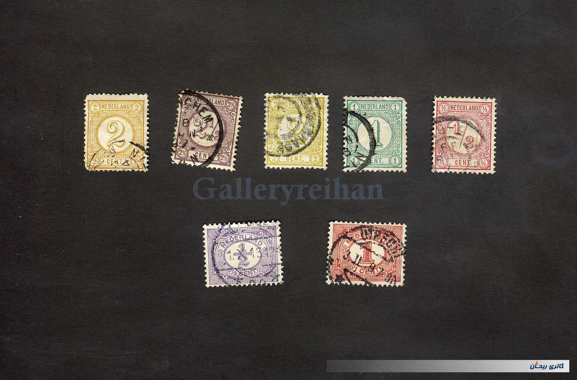 7تمبر قدیمی و خاص کشور هلند