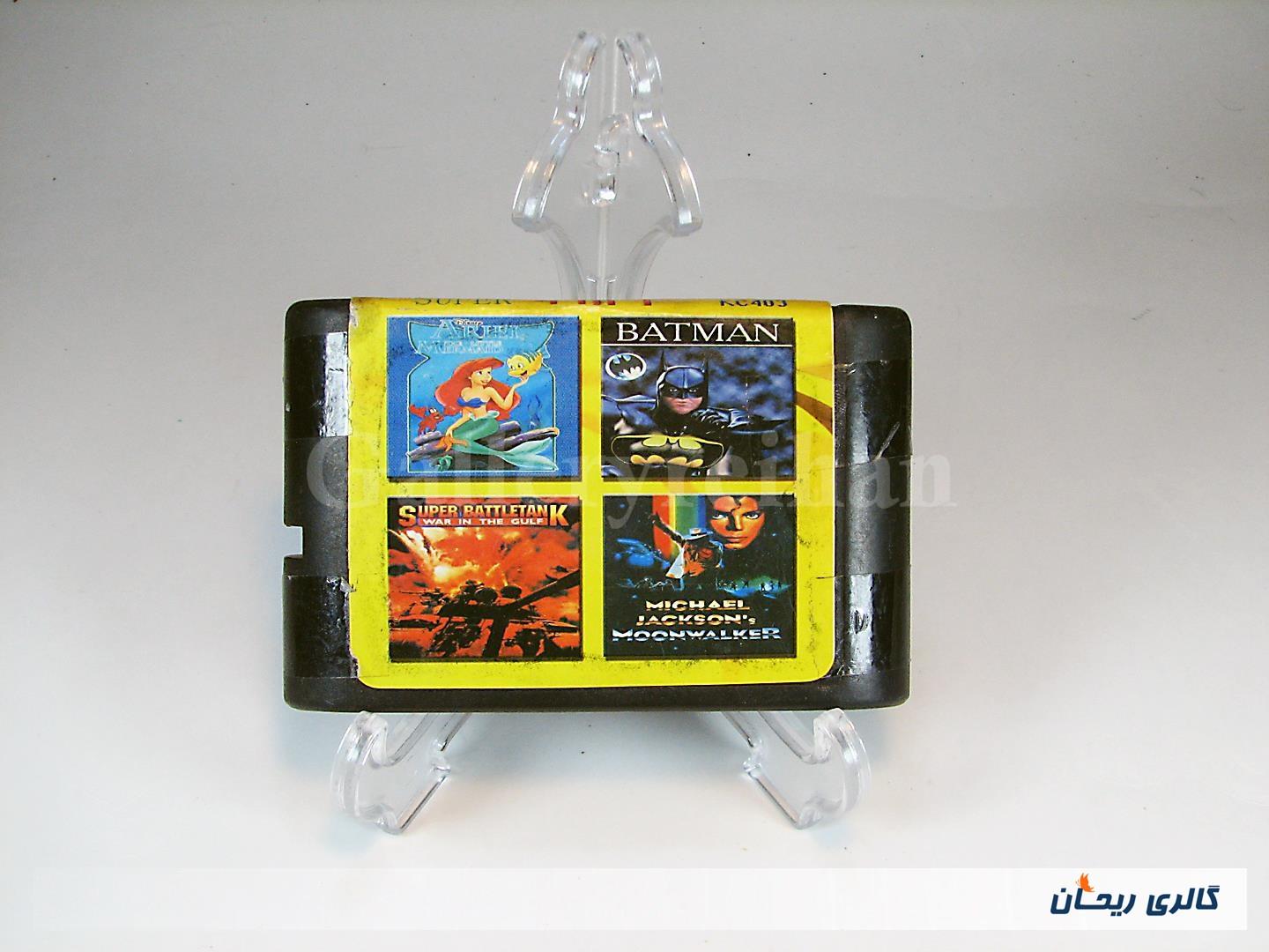 کارتریج بازی کنسول سگا SEGA قدیمی 4 لبه 