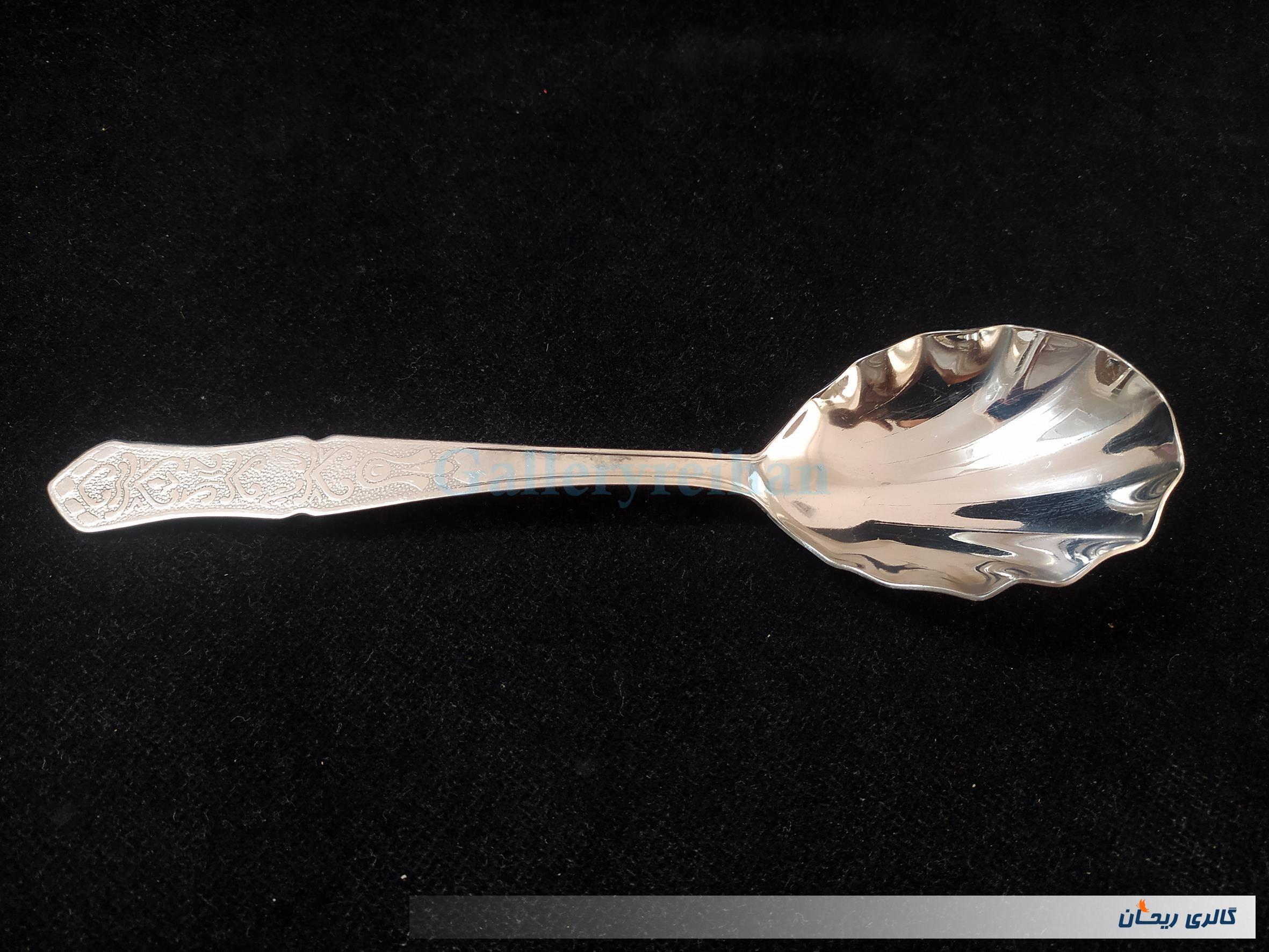 قاشق آجیل قدیمی ساخت هند STAINLESS