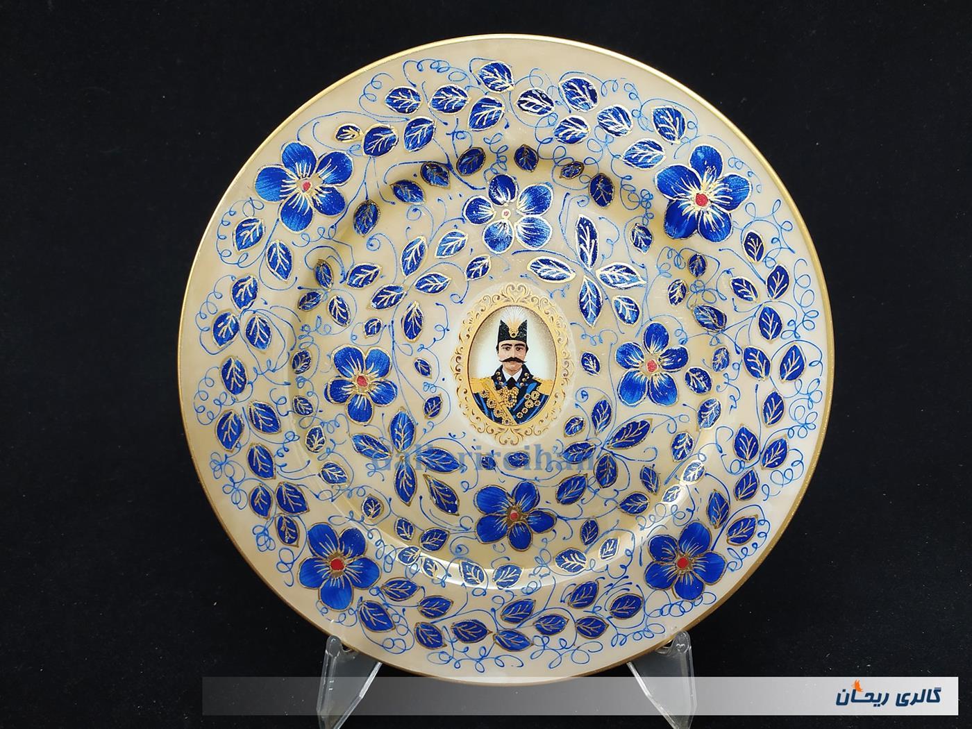 دیوارکوب نقاشی دست قلم آبی جدید