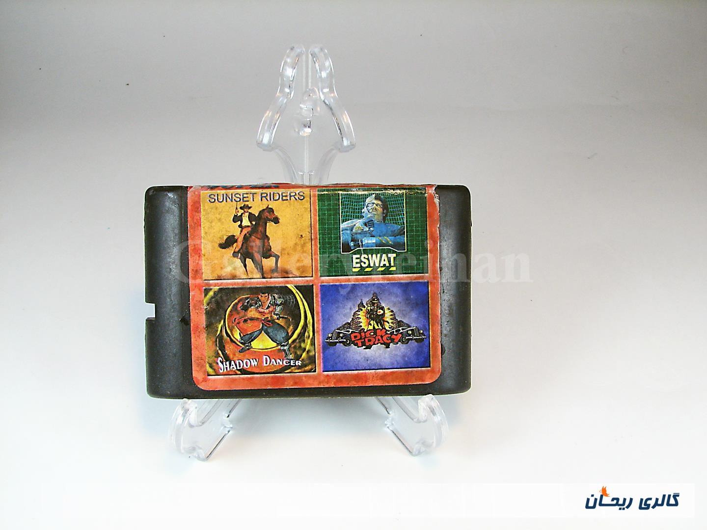 کارتریج بازی کنسول سگا SEGA قدیمی 4 لبه 