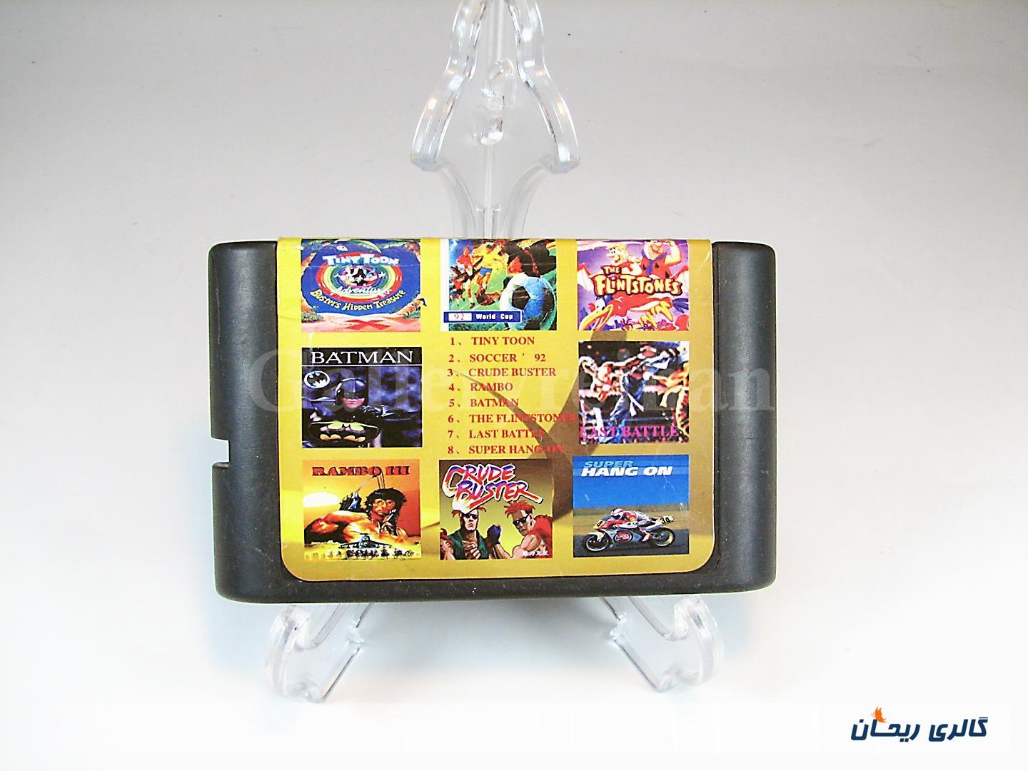 کارتریج بازی کنسول سگا SEGA قدیمی 8 لبه