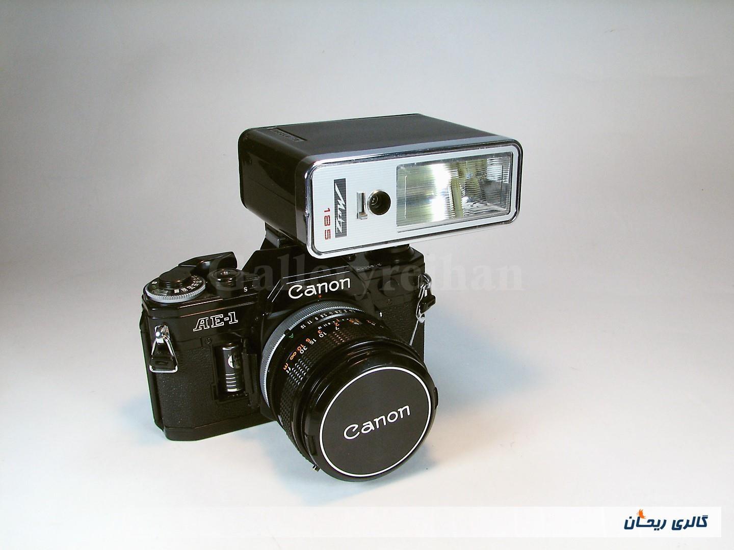 فلاش قدیمی دوربین عکاسی METZ 185 آلمانی