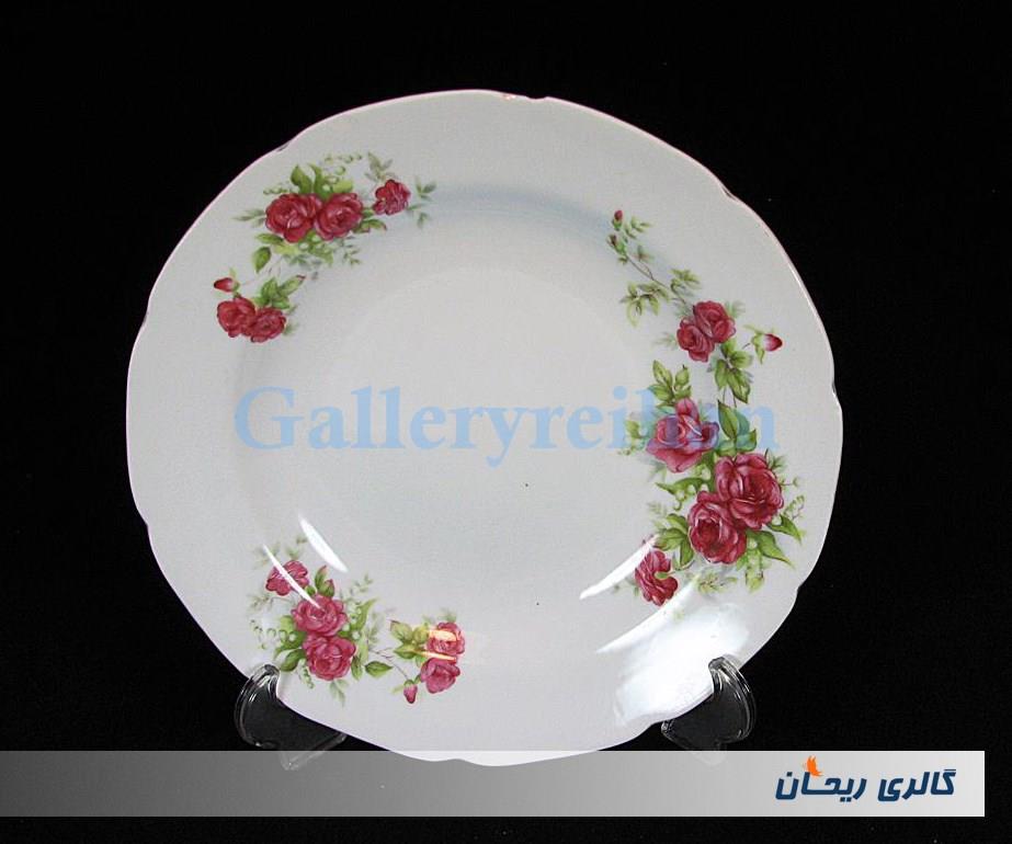 دیوارکوب چینی گل سرخی قدیمی SBM مسعود