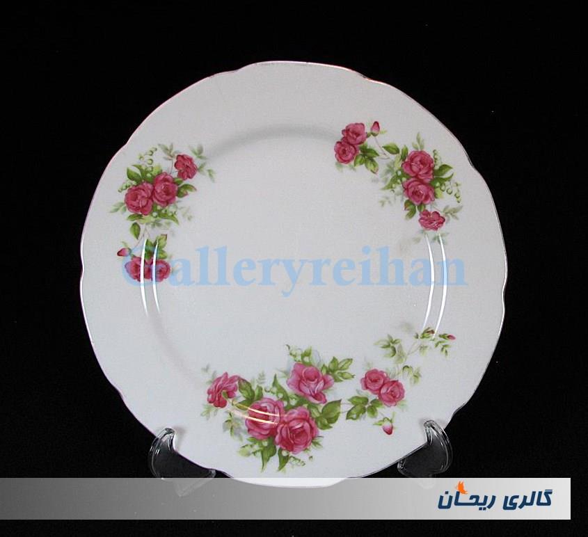 دیوارکوب چینی گل سرخی قدیمی SBM مسعود
