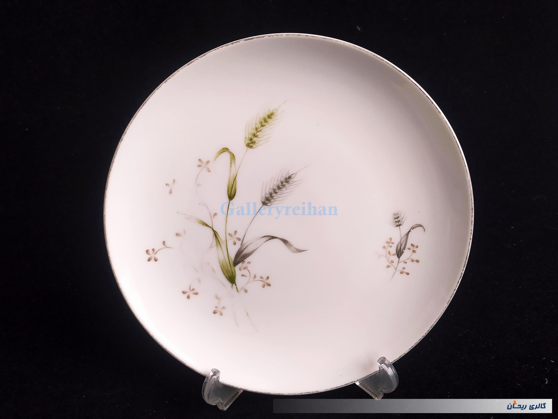 دیوارکوب چینی قدیمی گل گندم