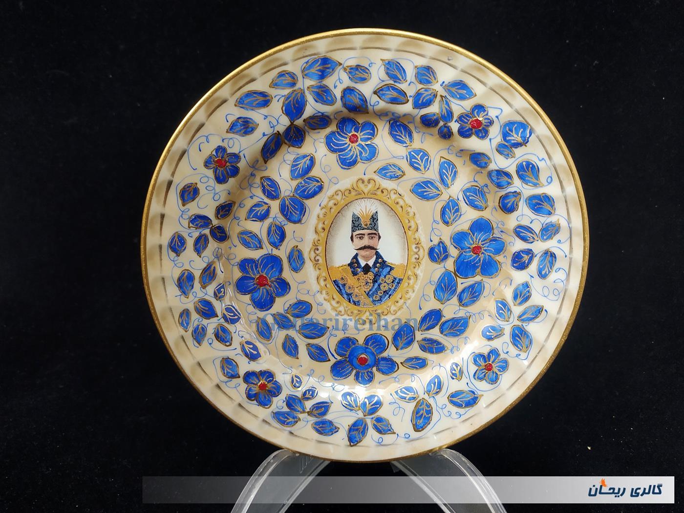 دیوارکوب قدیمی نقاشی کاردست قلم آبی جدید