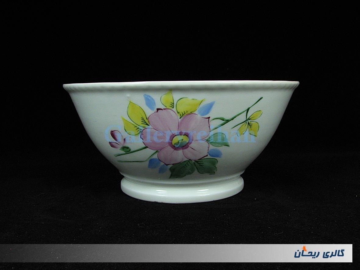 کاسه روسی نقاشی دست قدیمی طرح گل