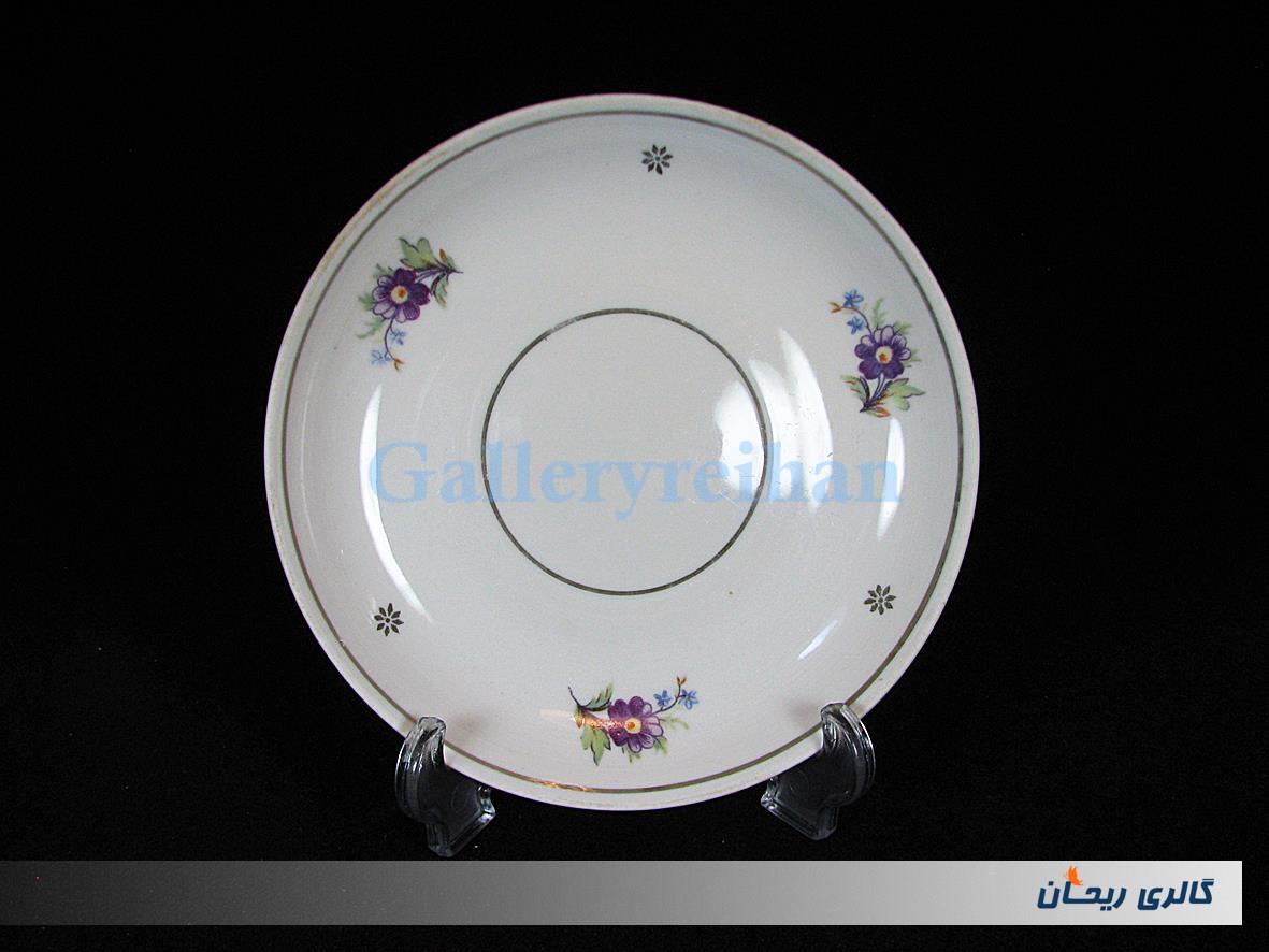 دیوارکوب یا نعلبکی روسی طرح گل