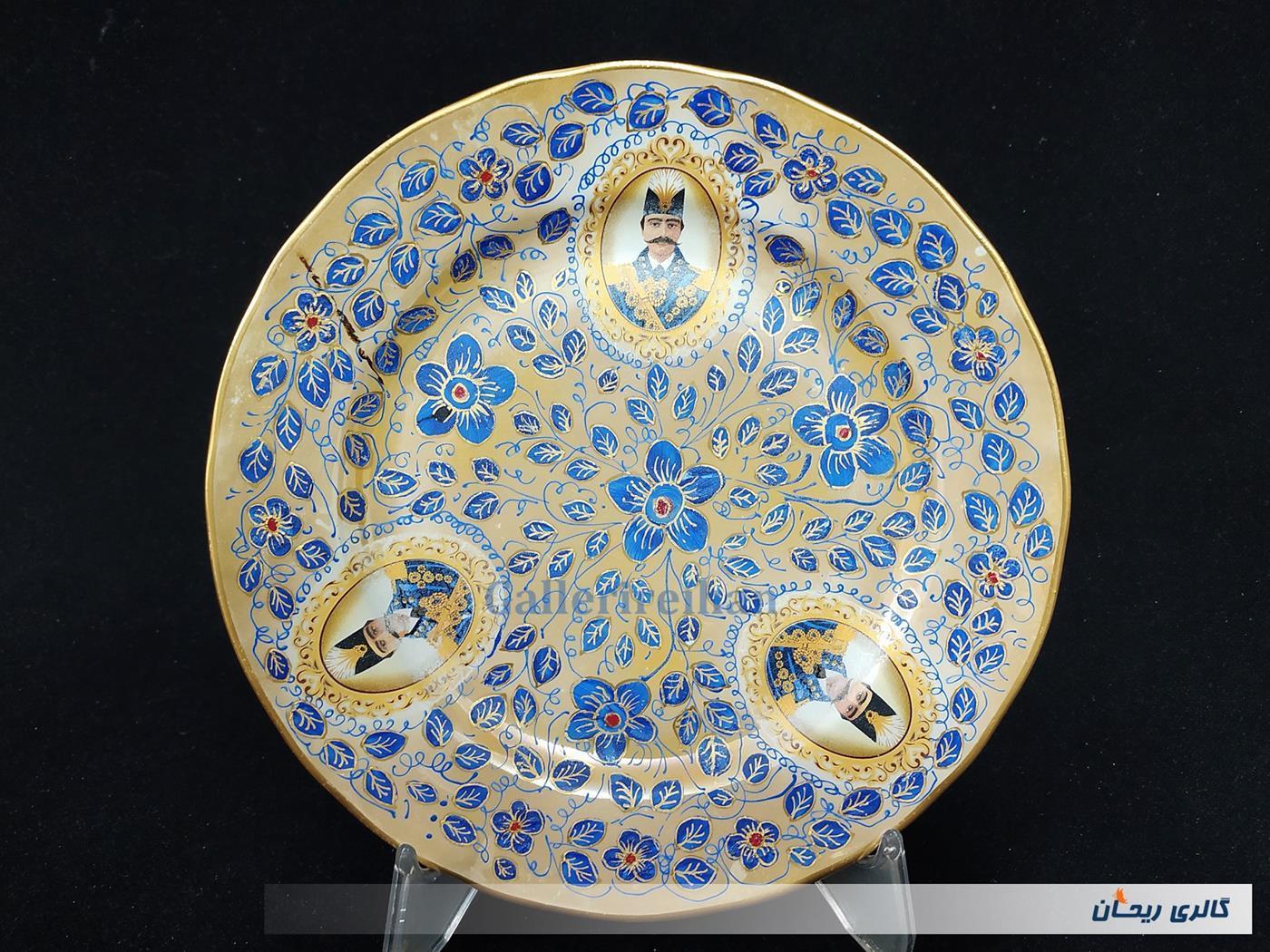 دیوارکوب قدیمی نقاشی کاردست قلم آبی جدید