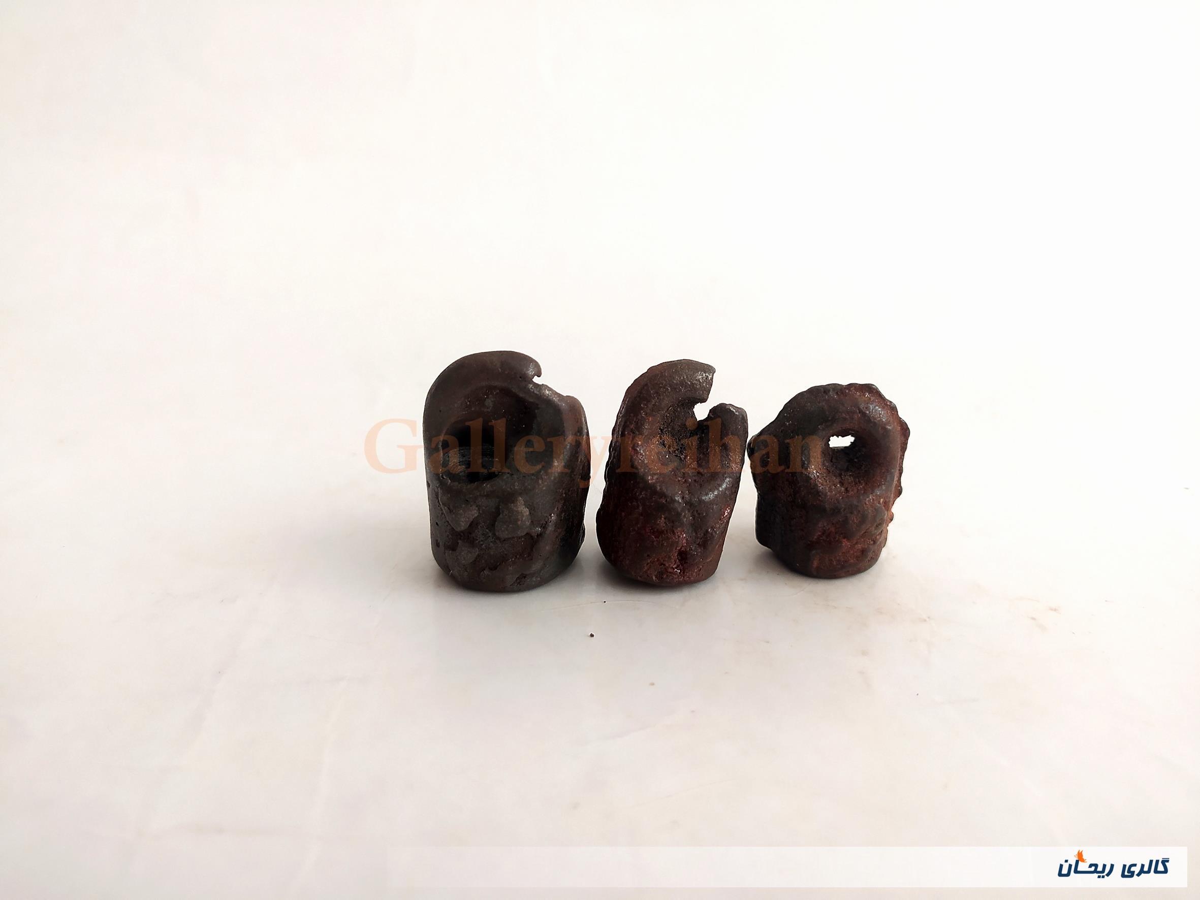 ست 3 عددی وزنه ترازو قدیمی چدنی