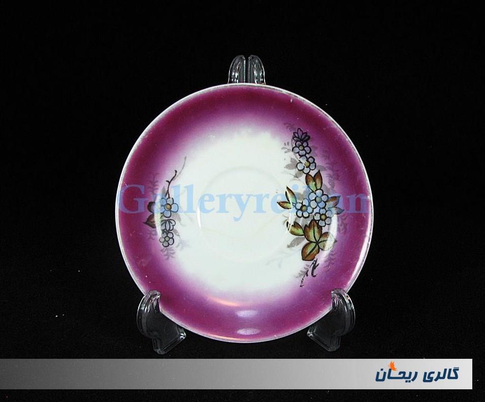 دیوارکوب یا زیرفنجانی قدیمی بسیار زیبا 
