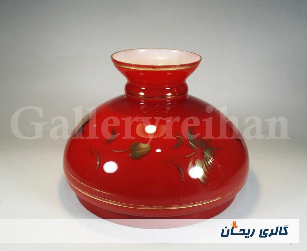 شیشه چراغ قدیمی مخصوص گردسوز دورنگ 