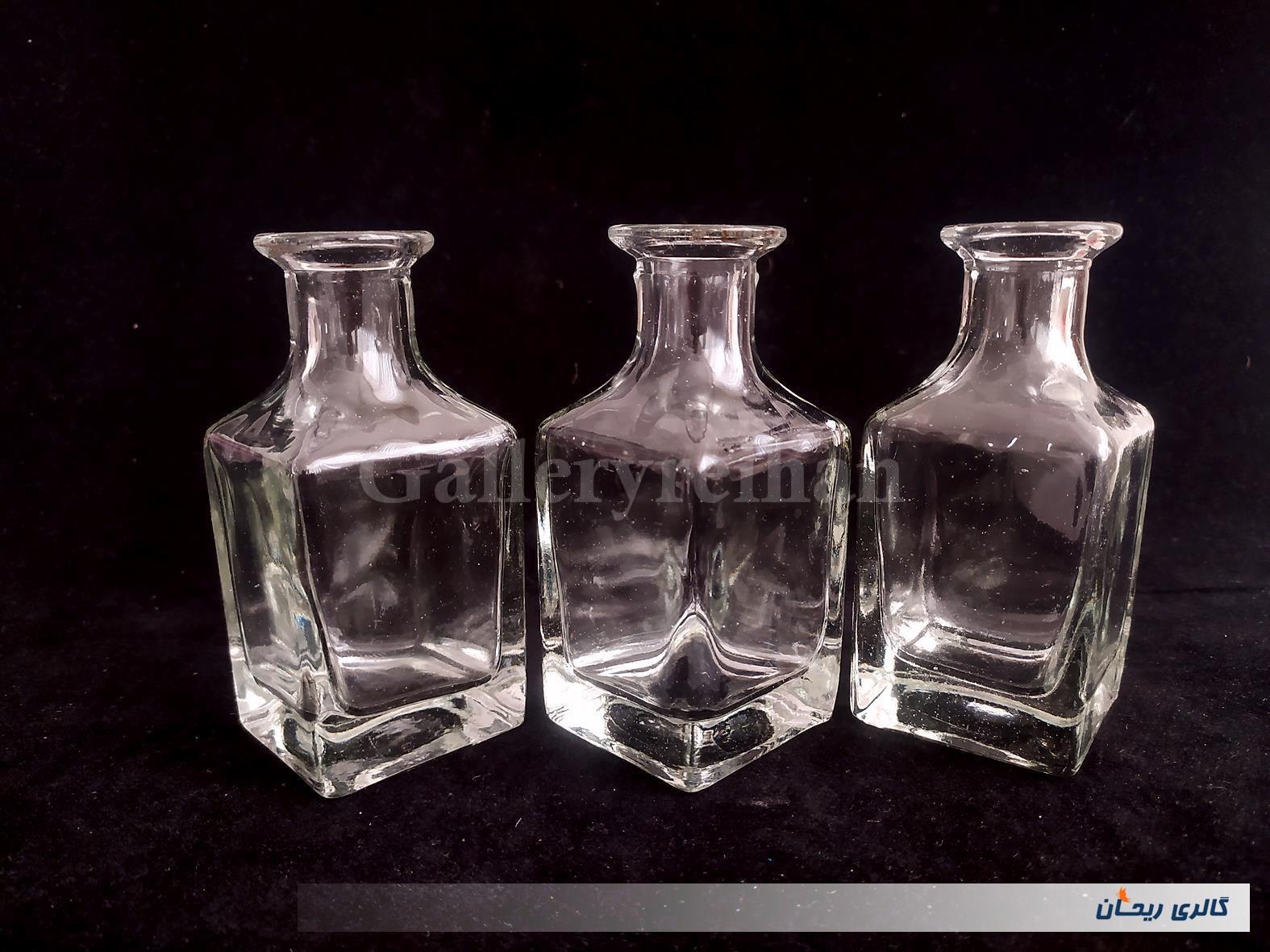 3 عدد شیشه مخصوص نگهداری عطر و مایعات