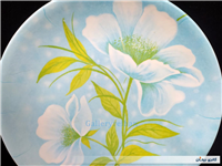 دیوارکوب ملامین قدیمی 22.5 CM طرح گل